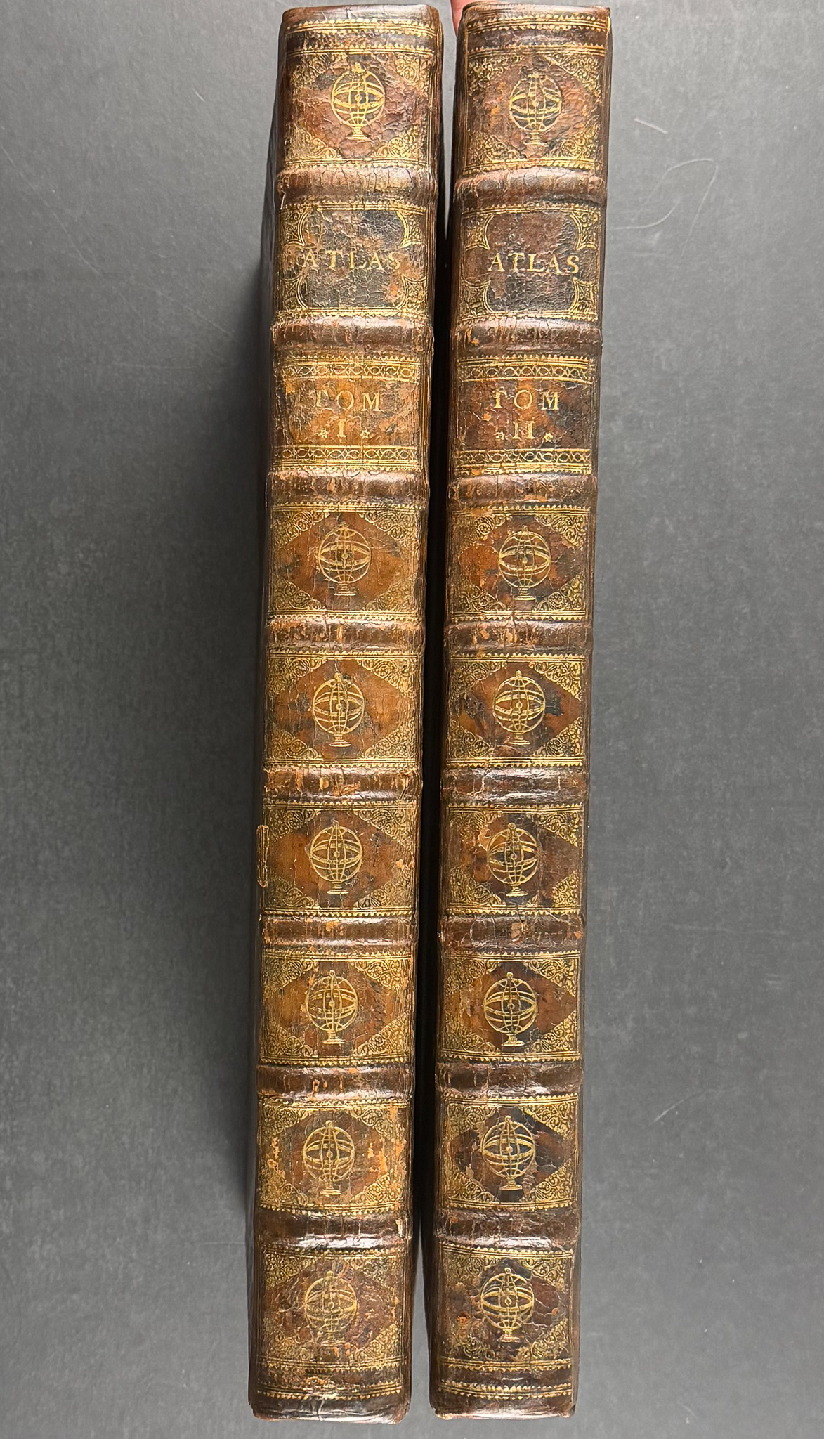 Valck, Schenk, & Cellarius's Composite Atlas - 2 Volumes with 168 Maps & Engravings