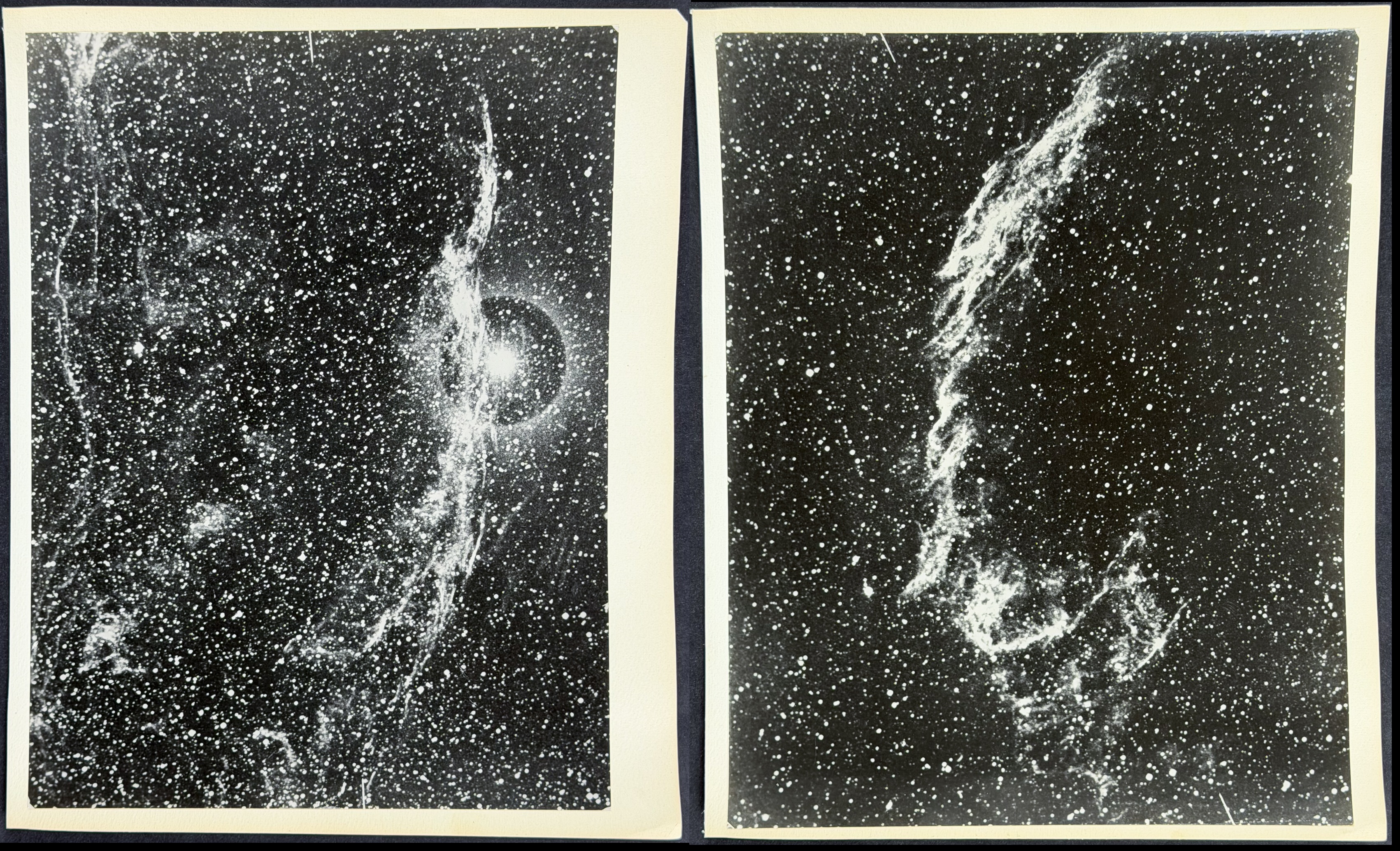 Fessenkov & Rozhovsky - Pair of Gaseous Dust Nebulae Photographs