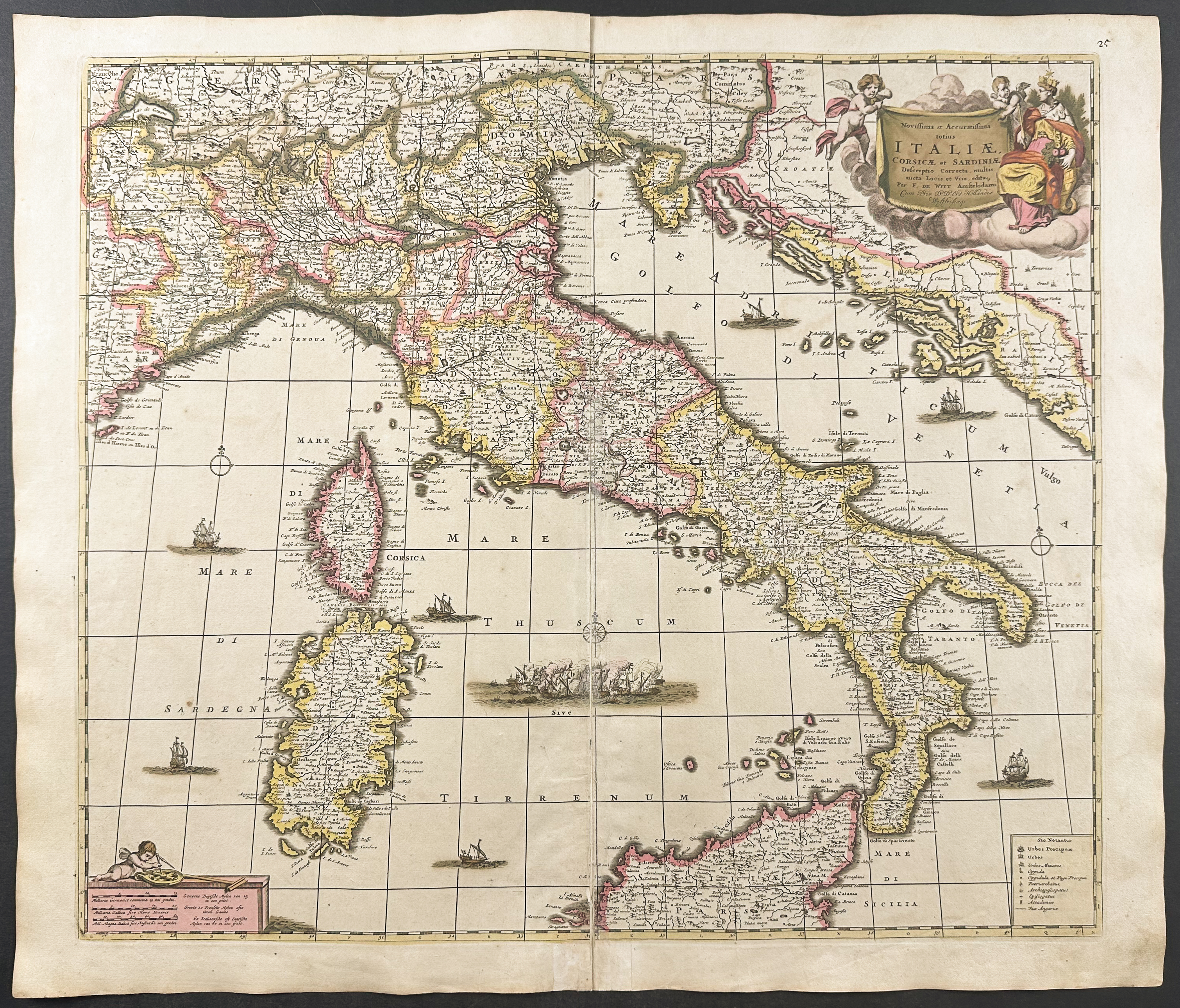 De Wit - Map of Italy