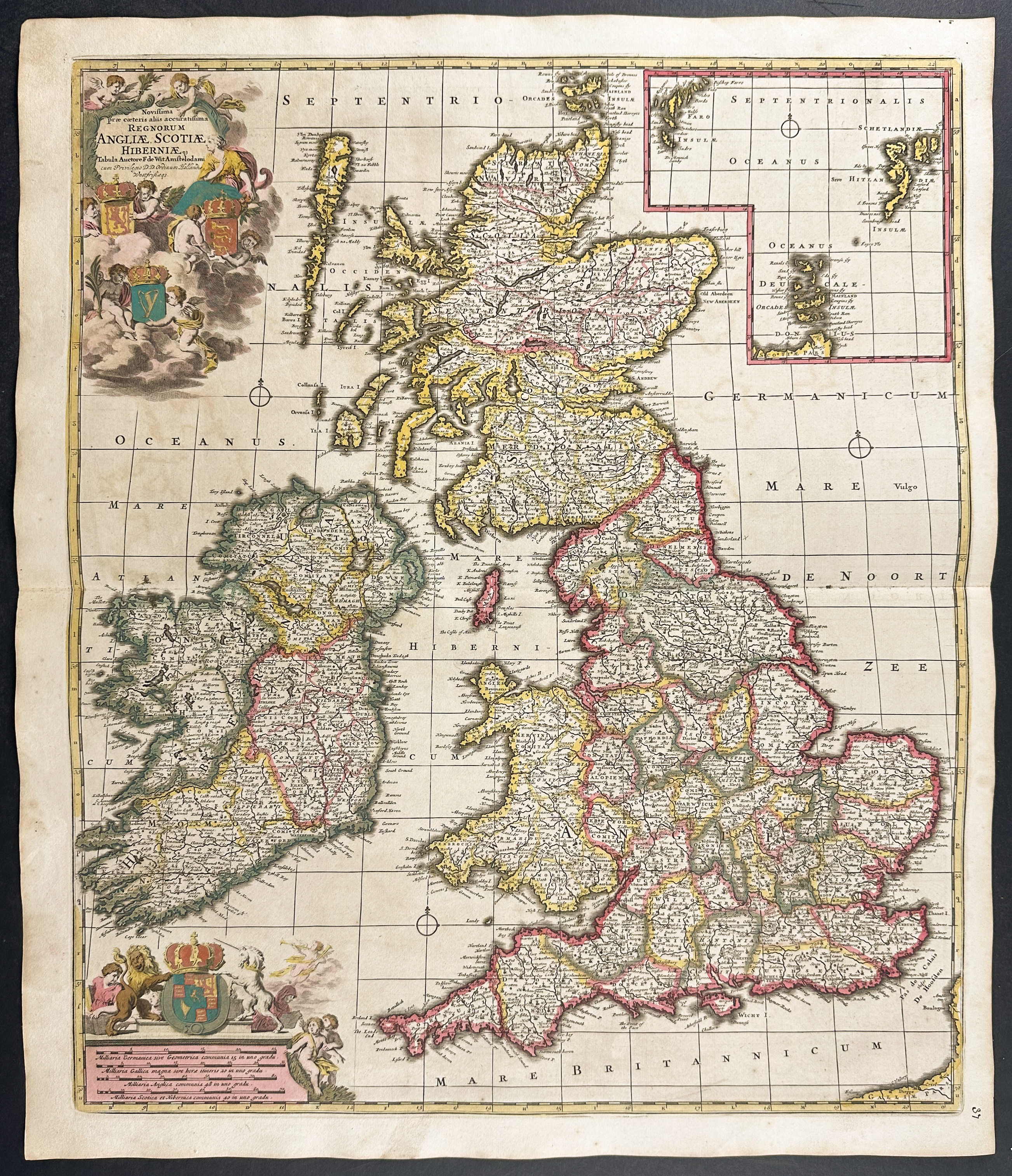 De Wit - Map of the British Isles