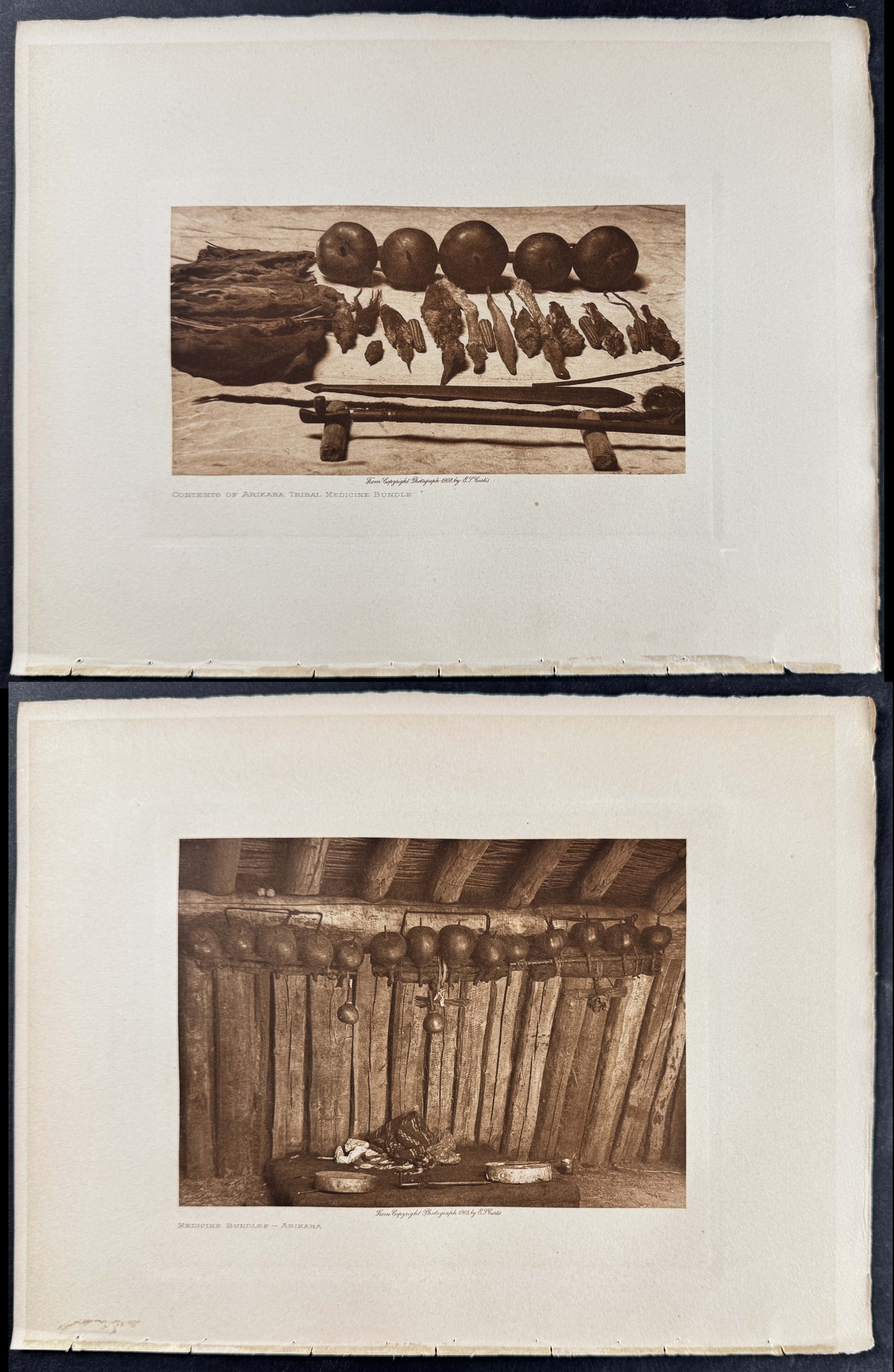 Edward Curtis - 6 Native American Photogravures