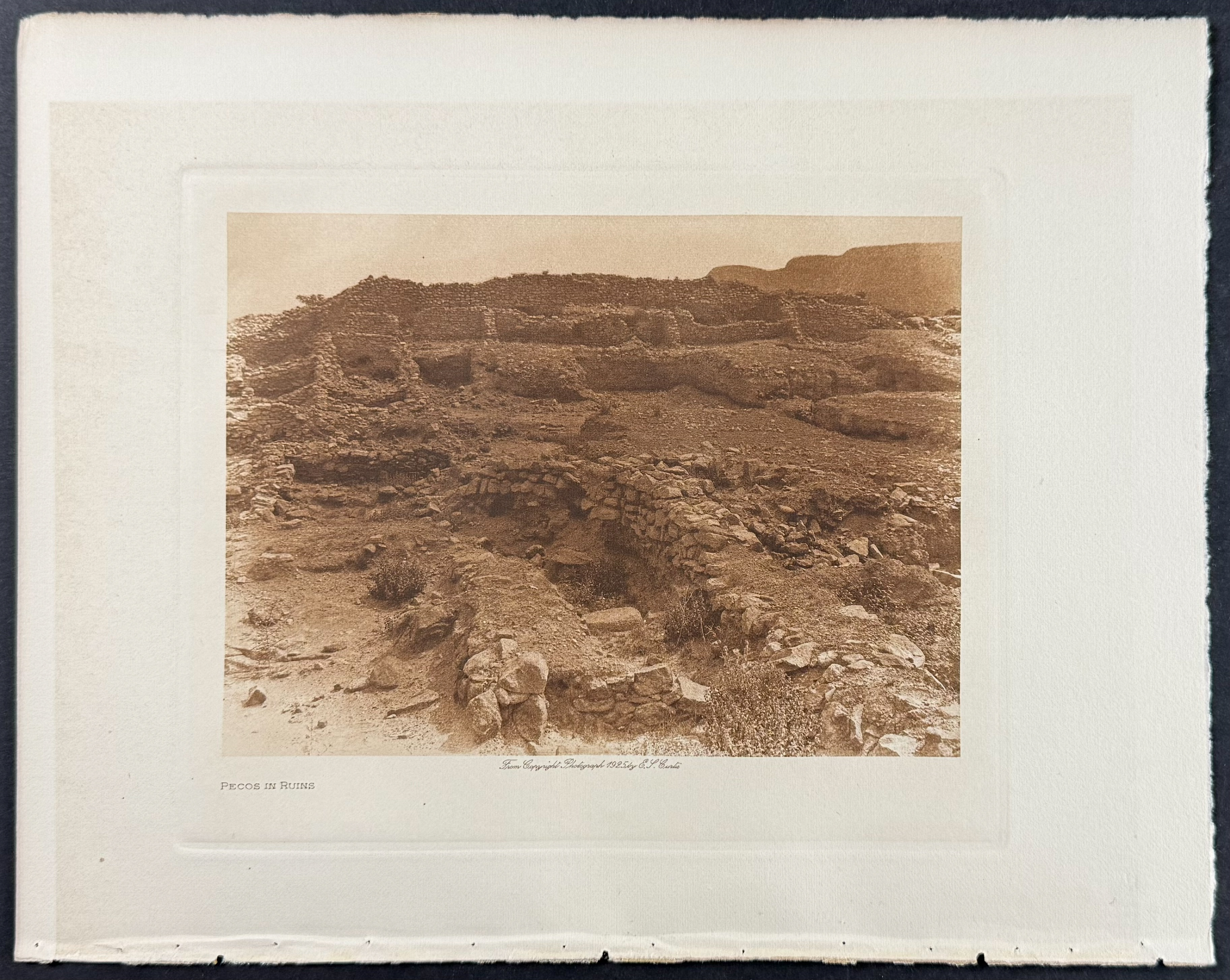 Edward Curtis - 6 Native American Photogravures