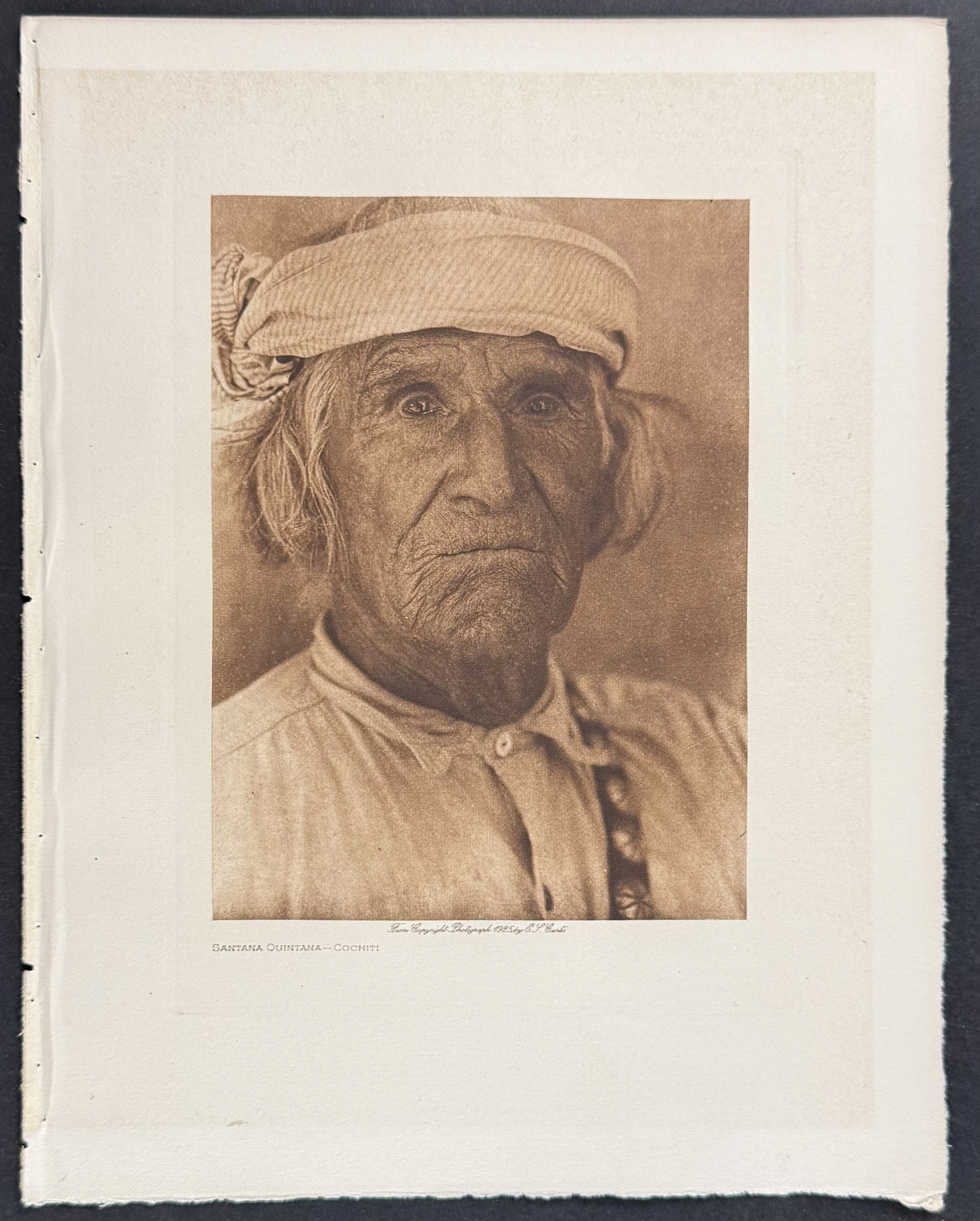 Edward Curtis - 7 Native American Photogravures