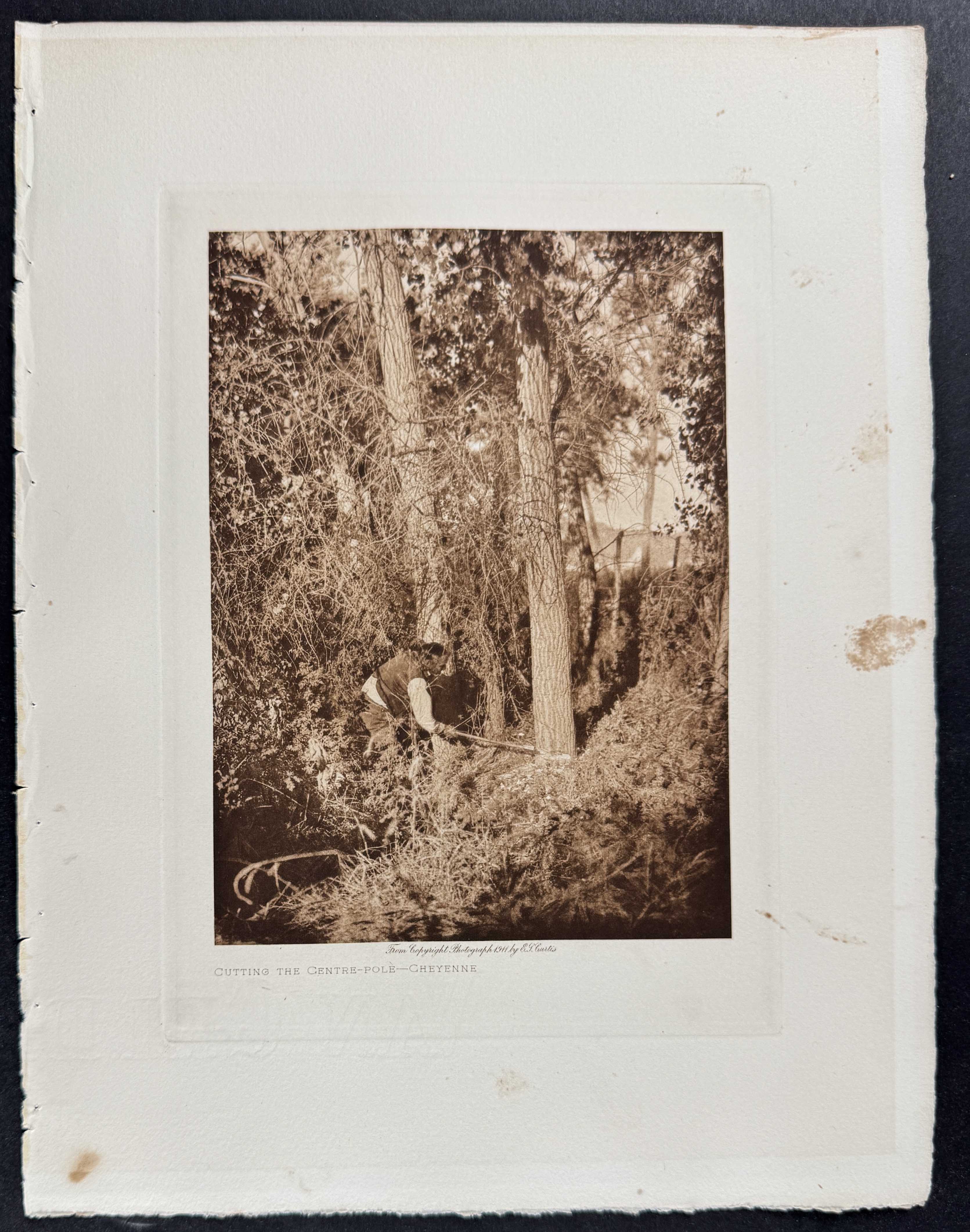 Edward Curtis - 7 Native American Photogravures