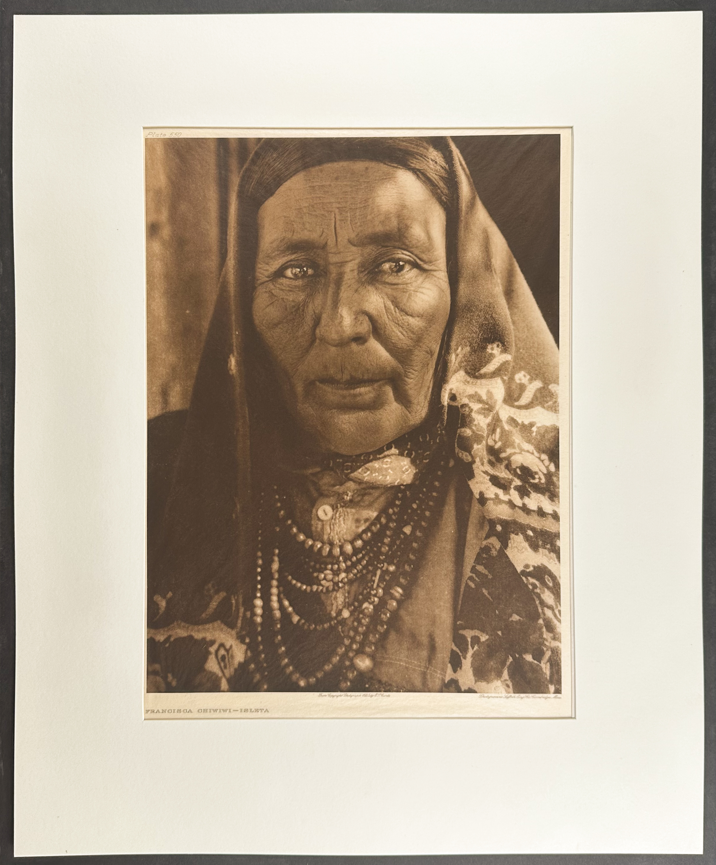 Edward Curtis - Pair of Folio Native American Photogravures