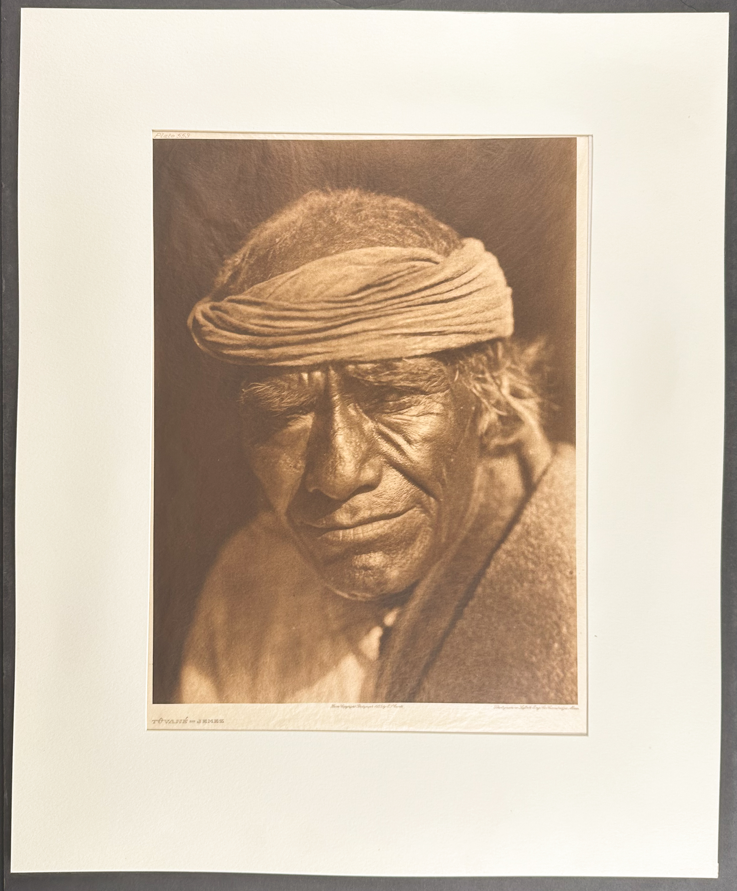 Edward Curtis - Pair of Folio Native American Photogravures