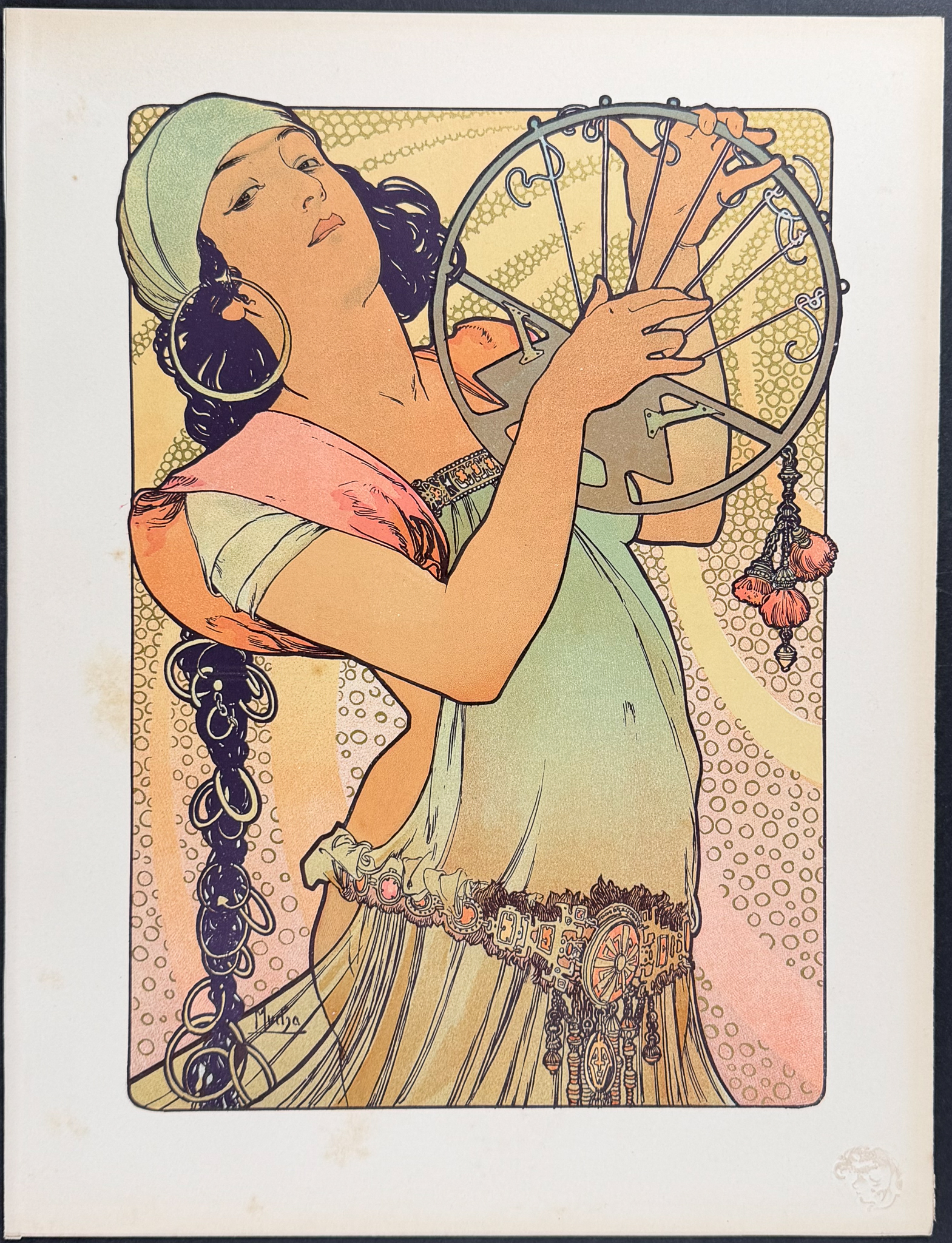 L’Estampe Moderne by Mucha - Salome