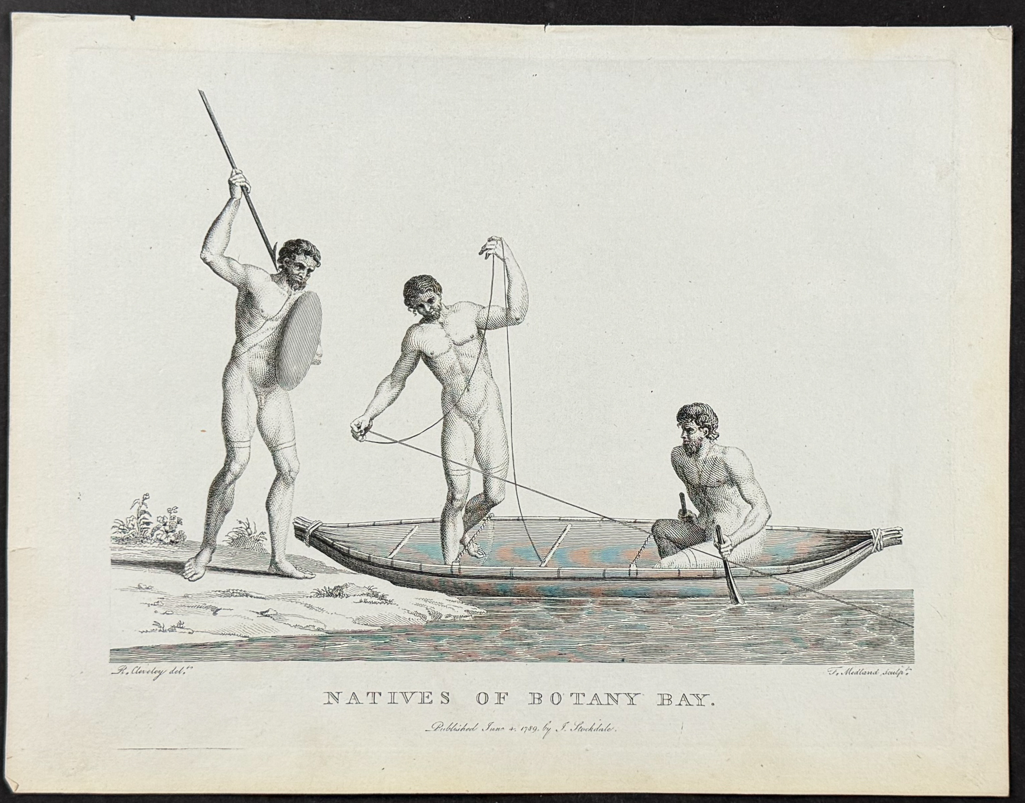 Philip, Australia - Natives of Botany Bay