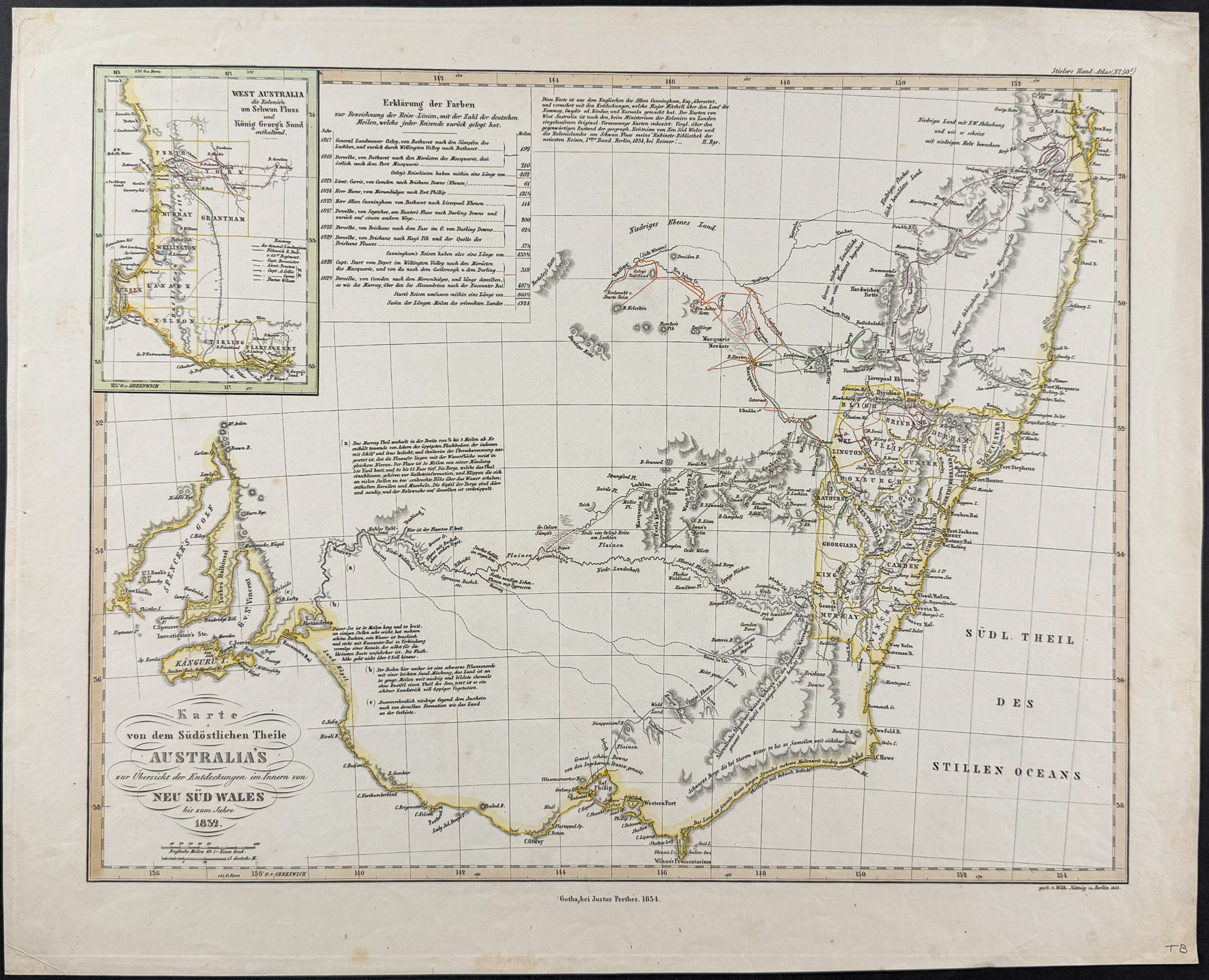 Lot of 5 Maps of Australia & New Holland
