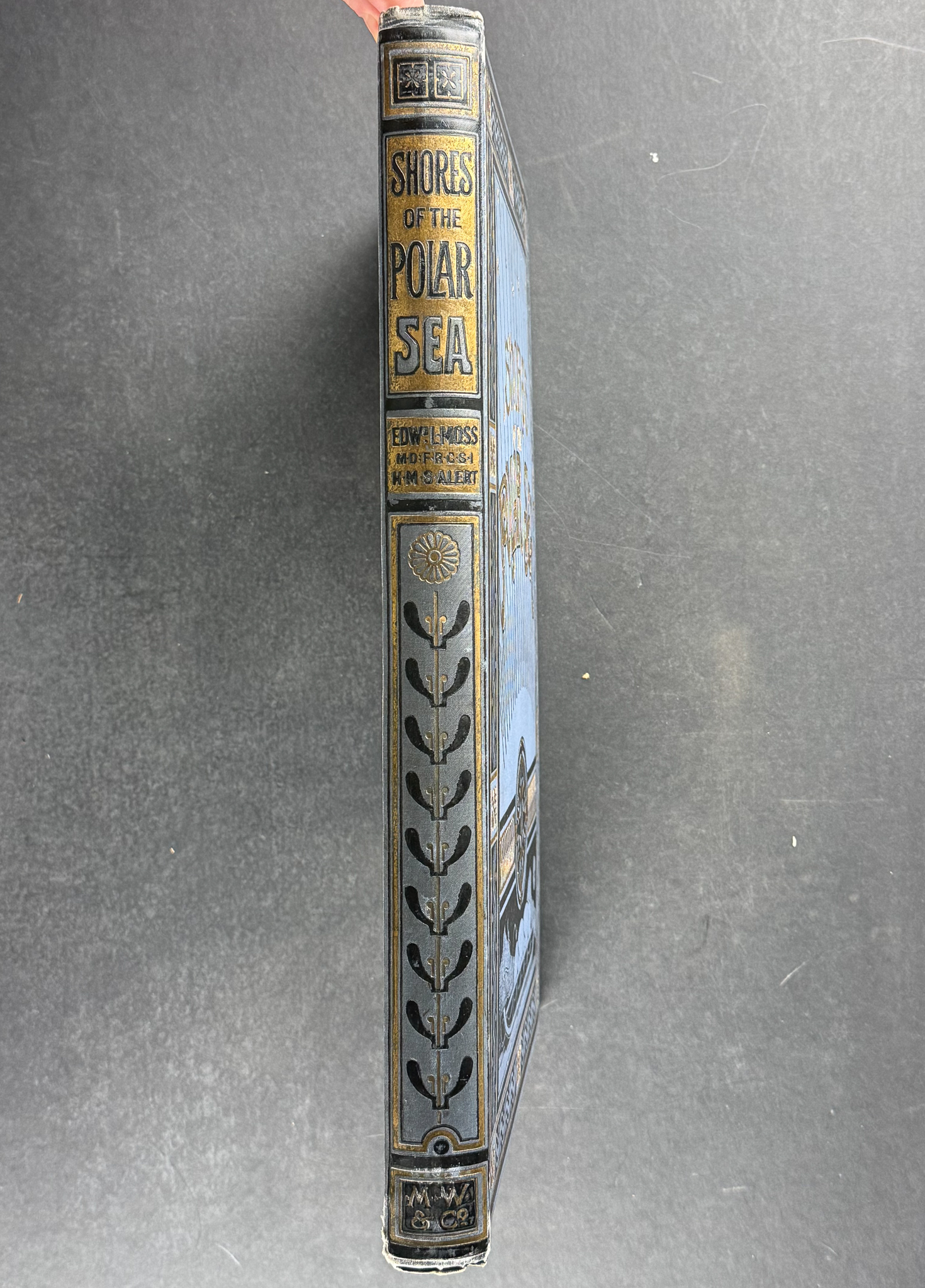Moss's Shores of the Polar Sea - Volume with Map & 16 Mounted Plates