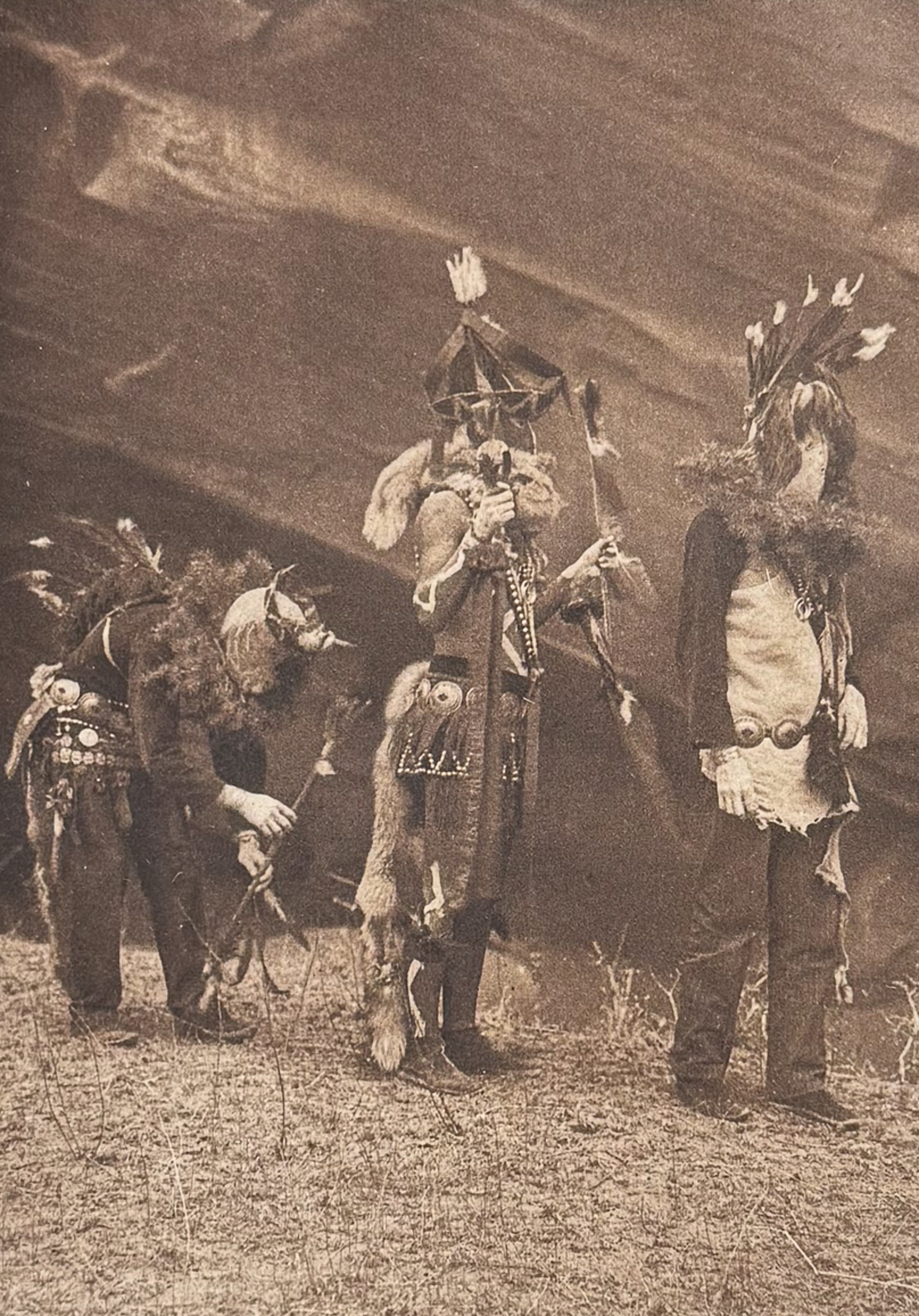 Edward Curtis - Garaskidi, Zahadolzha, Haschelti - Navaho