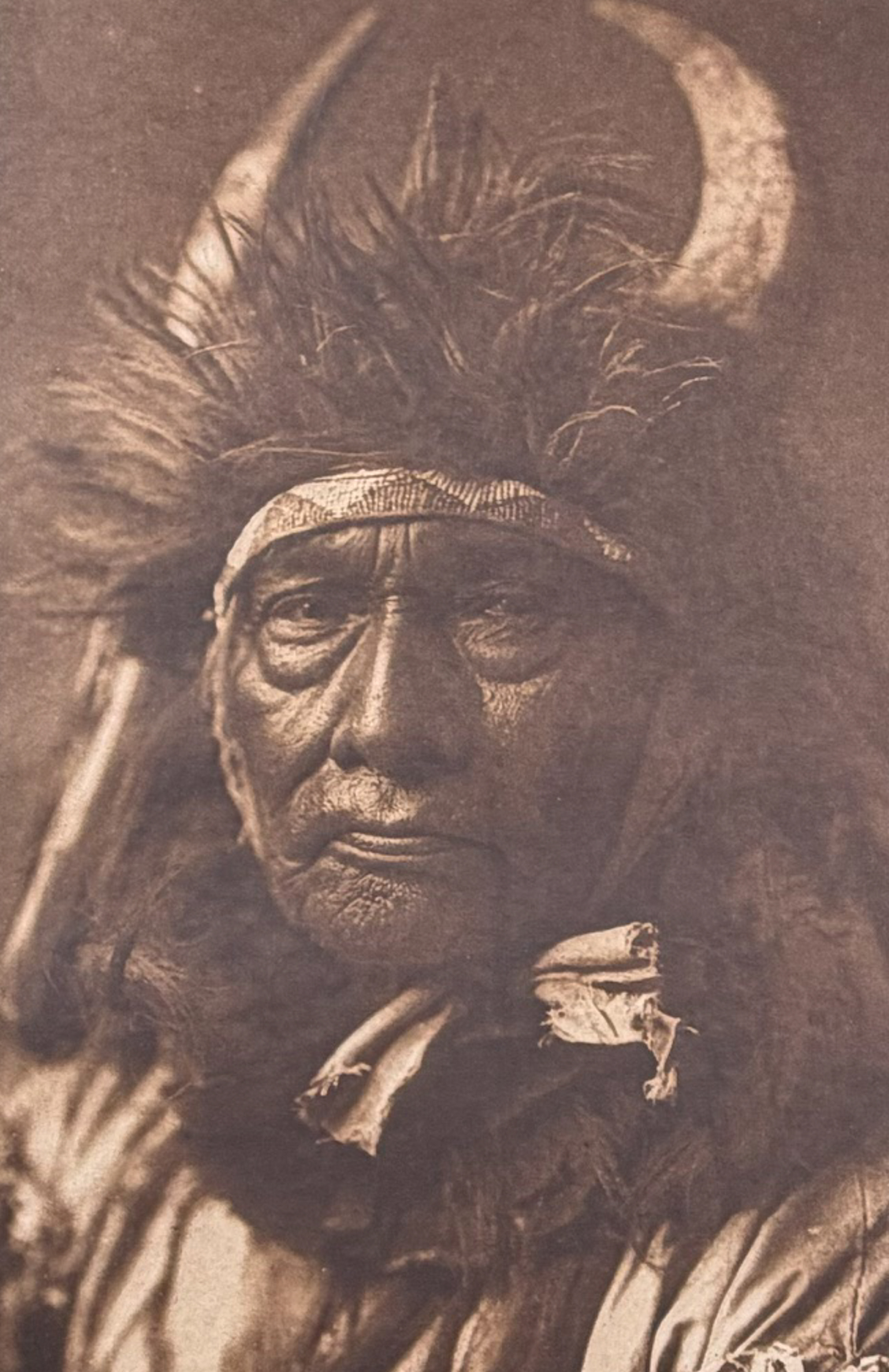 Edward Curtis, Folio - Bull Chief - Apsaroke