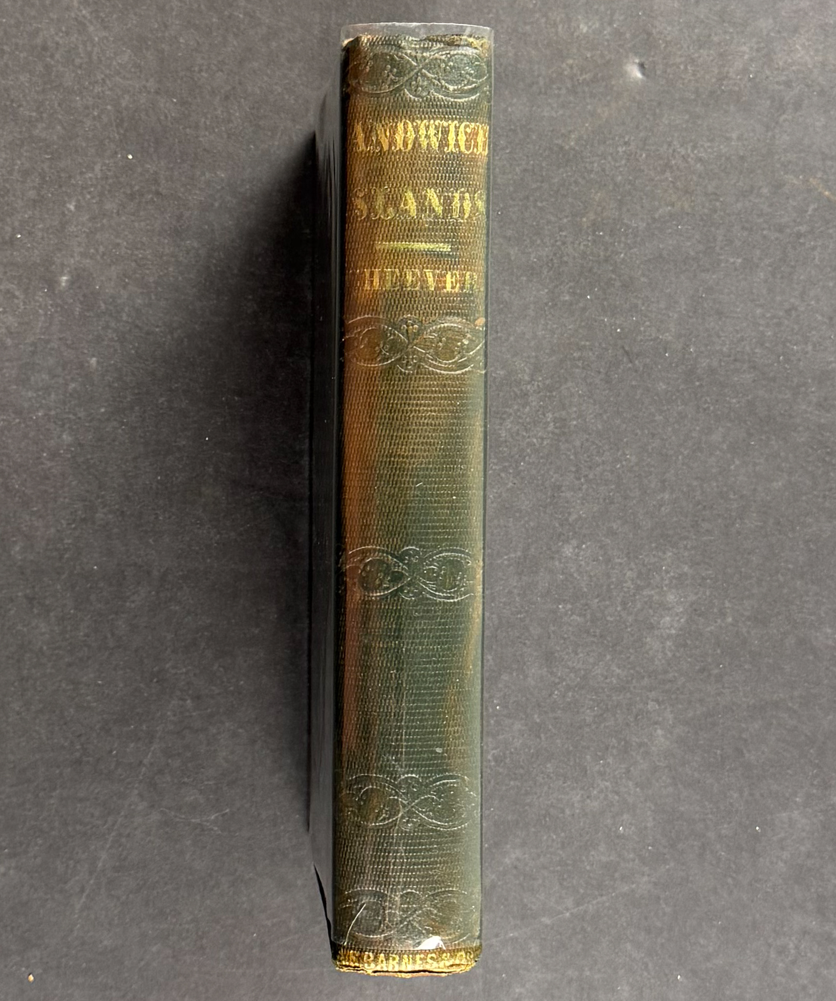 Cheever's Life in the Sandwich Islands - Volume with 6 Wood Engravings + Map (First Printed View of Surfing)