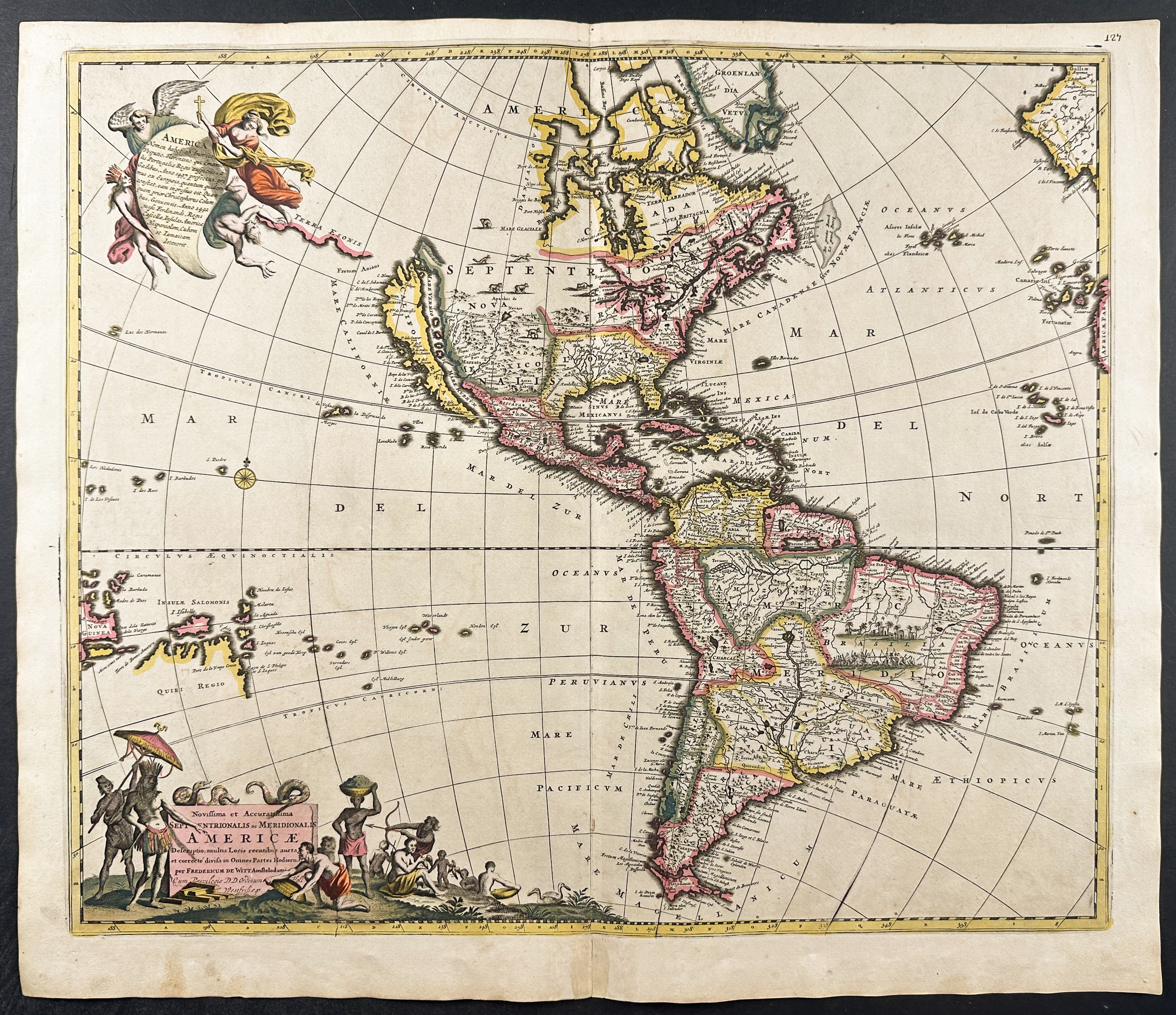 De Wit - Map of the Americas
