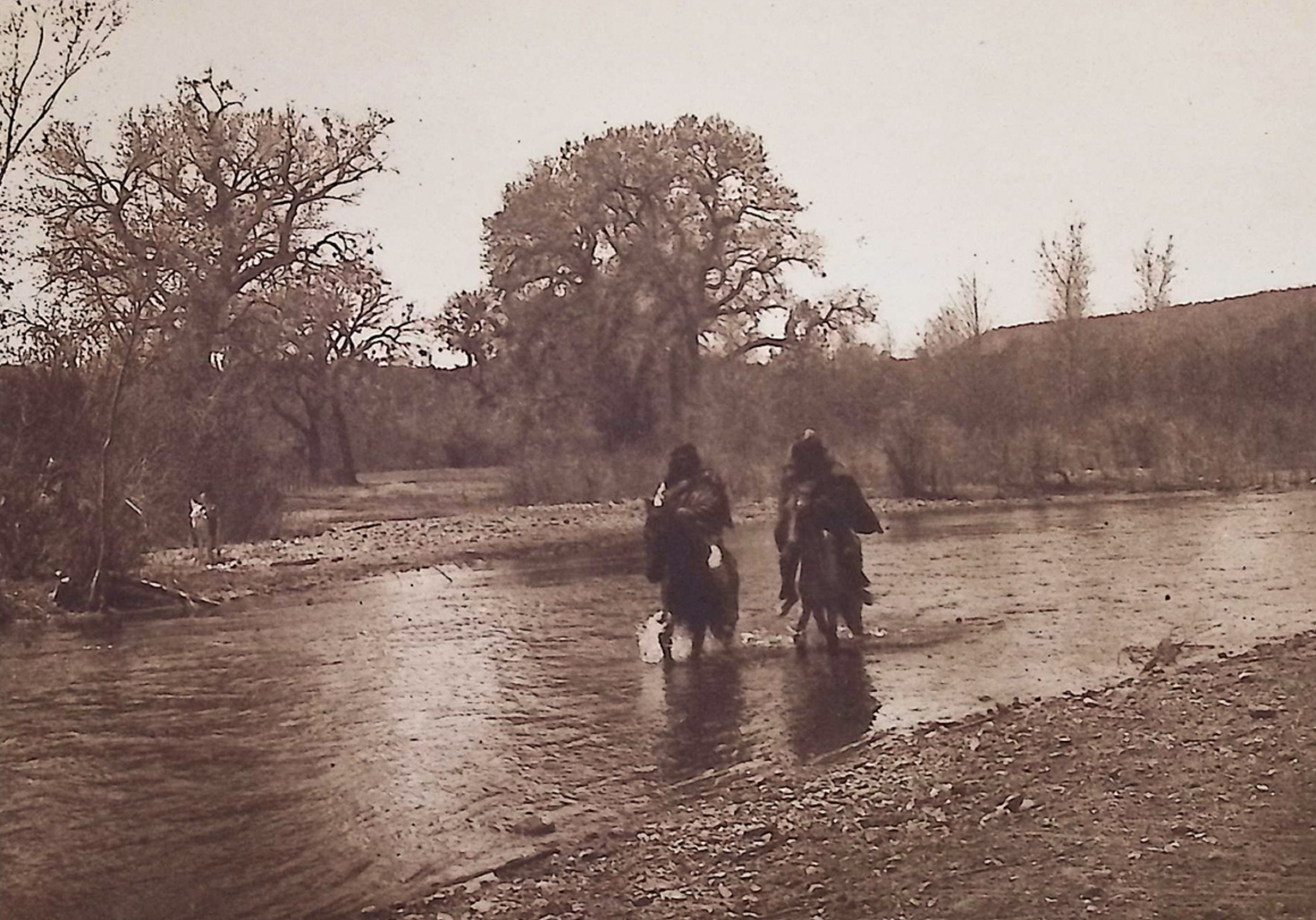 Edward Curtis - White River - Apache