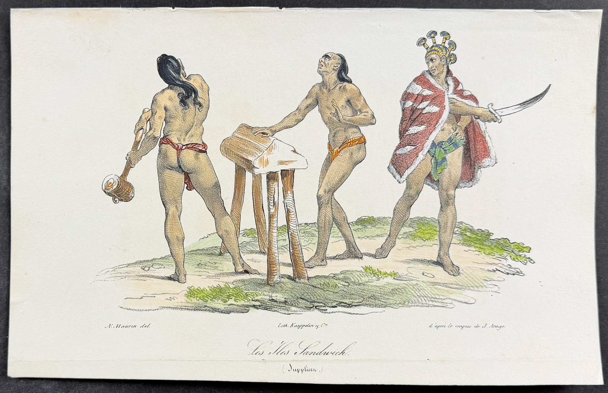 Arago, Hawaii - The Sandwich Islands Sacrifice [Les Iles Sandwich (Supplicer)]