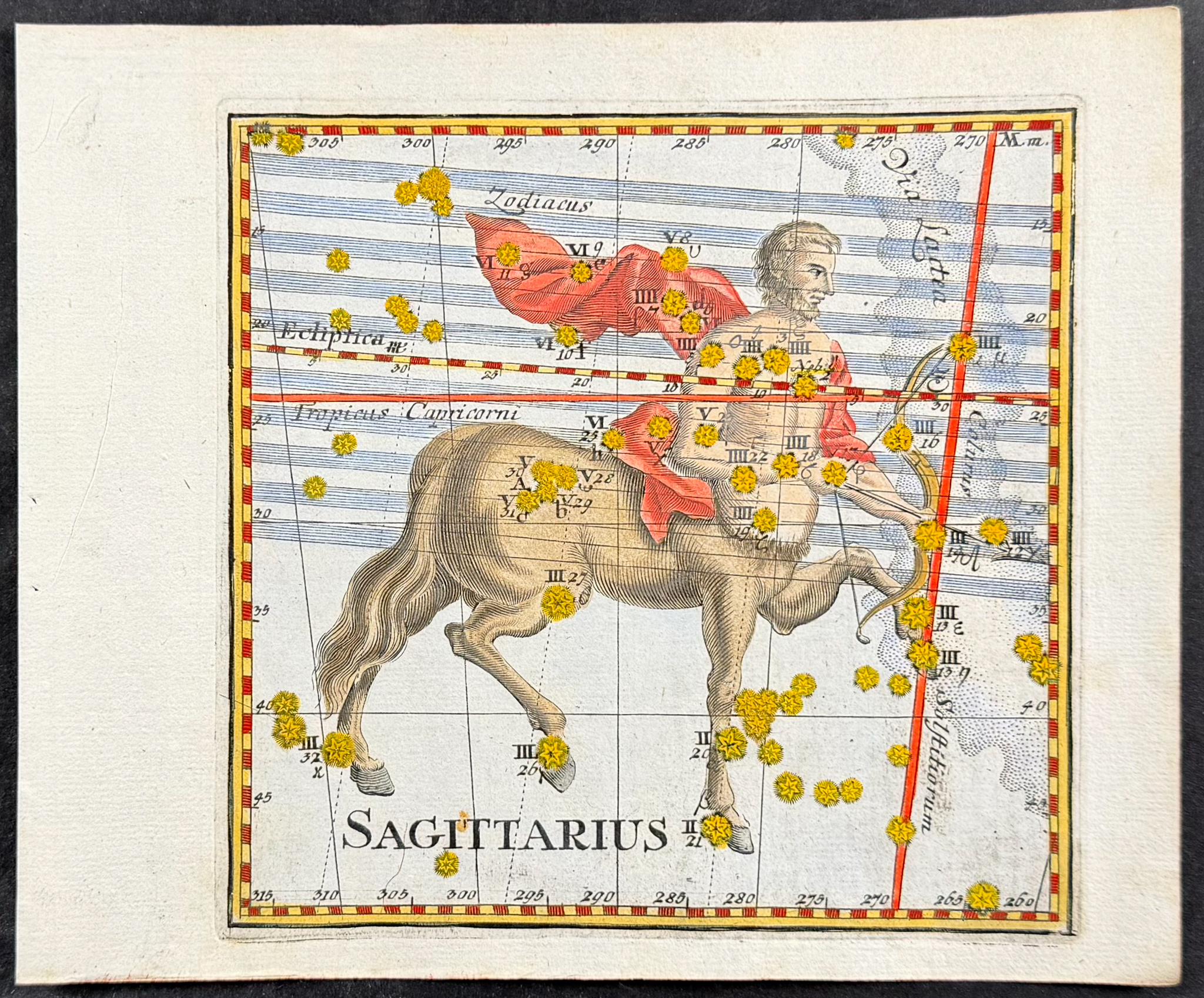 Thomas - Constellation or Celestial Chart of Sagittarius