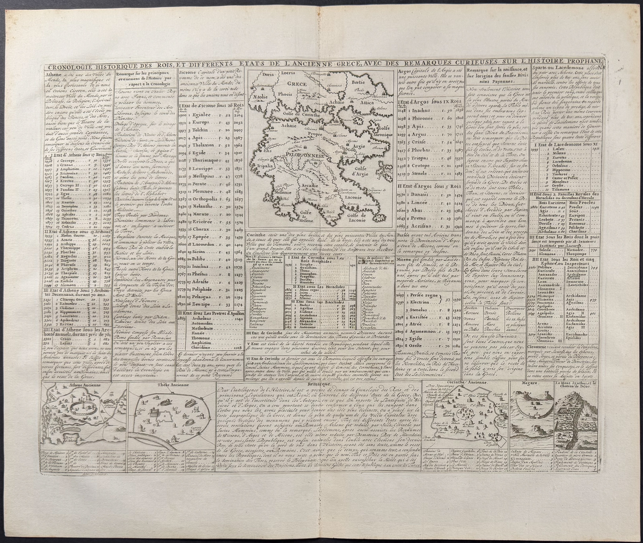 Chatelain - 4 Maps of Greece, Italy, Alexander the Great's Empire, and Spain & Portugal
