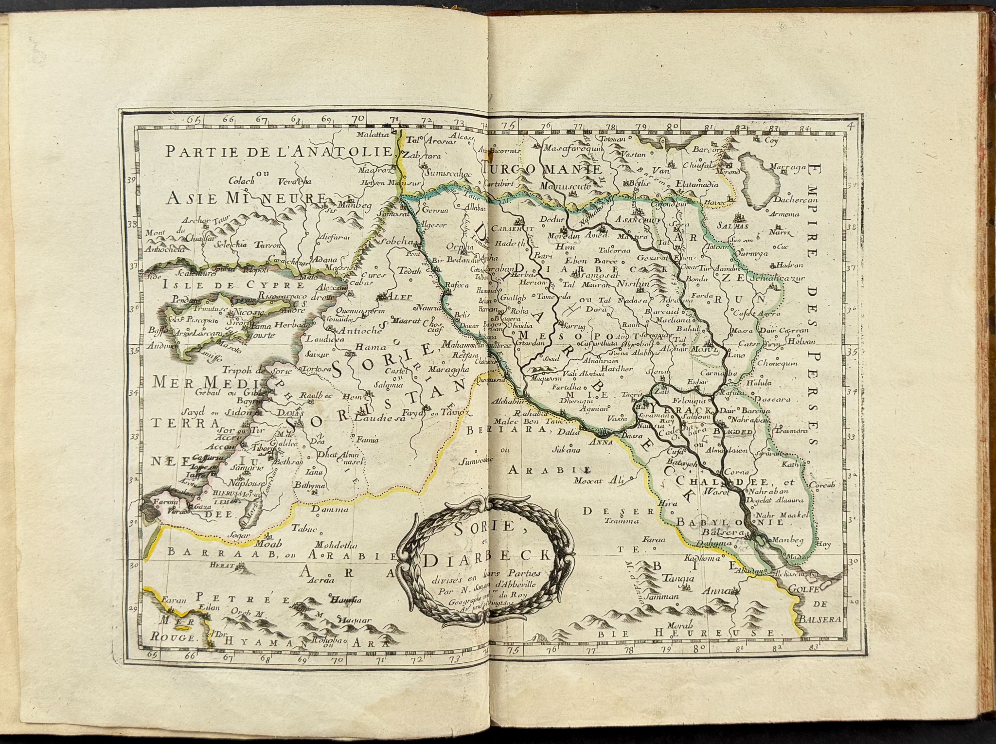 Sanson's Asia - Volume with 17 Engraved Maps
