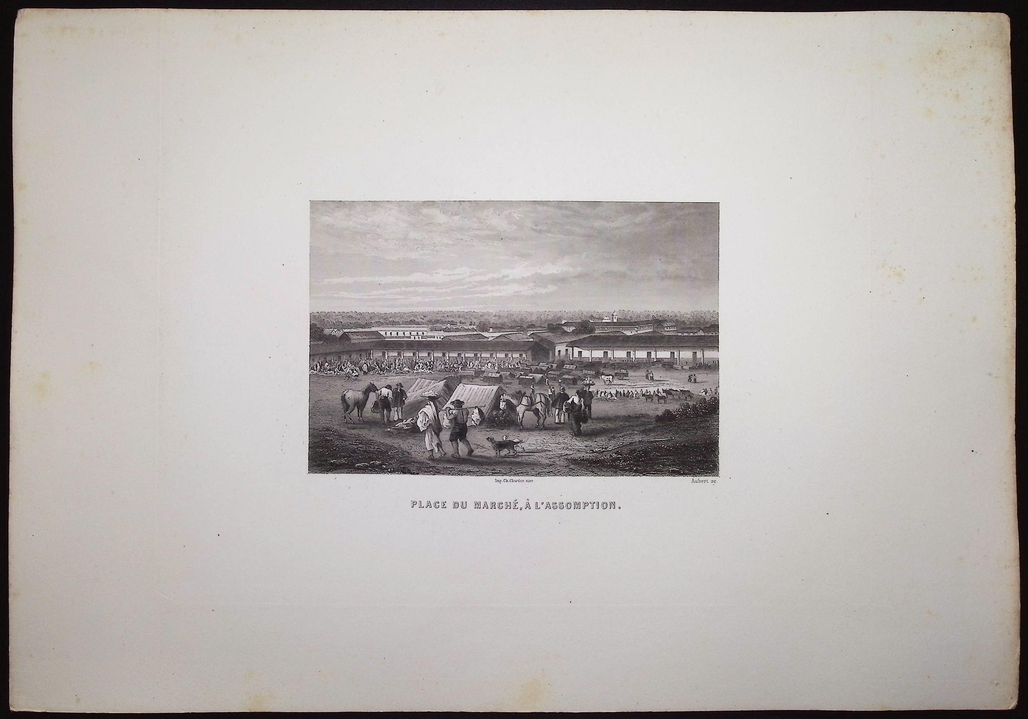 Amerique Album with 27 Engravings of the Americas