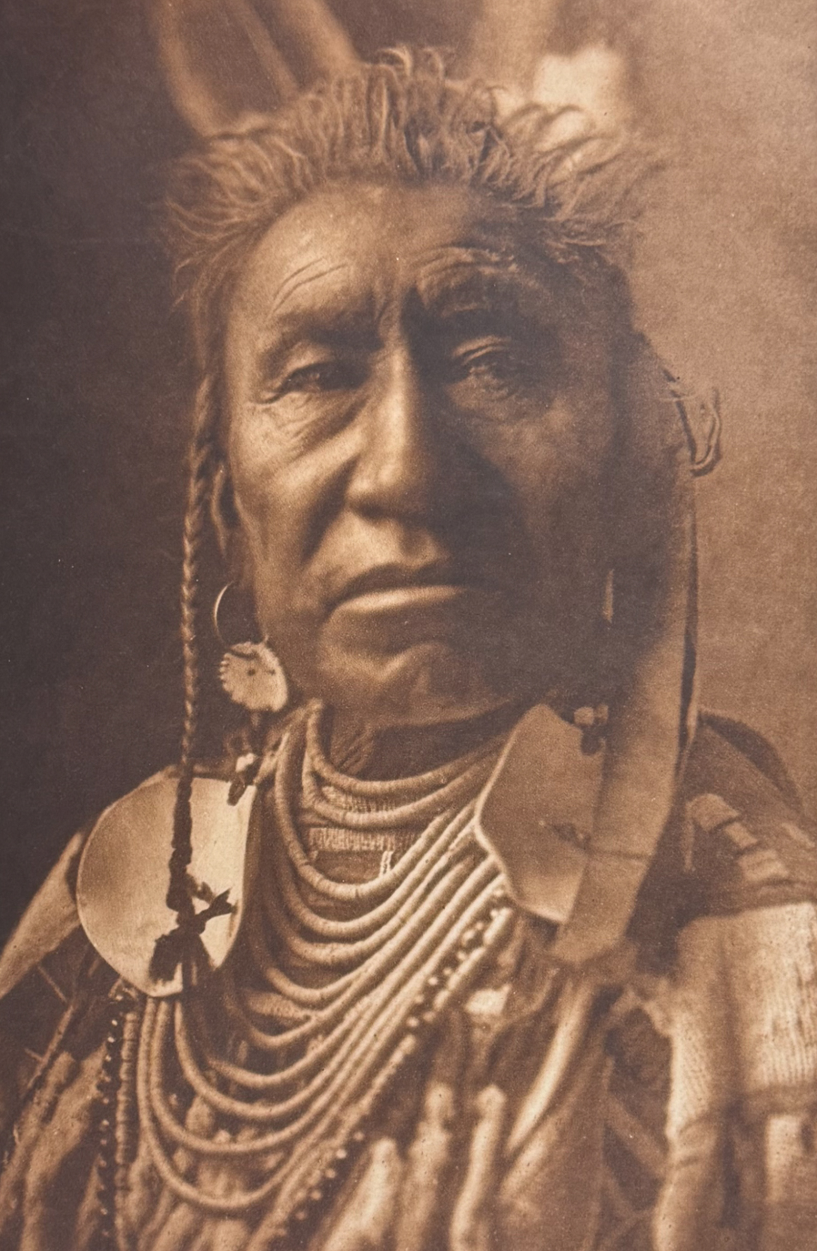 Edward Curtis, Folio - Fish Shows - Apsaroke (Crow Nation)