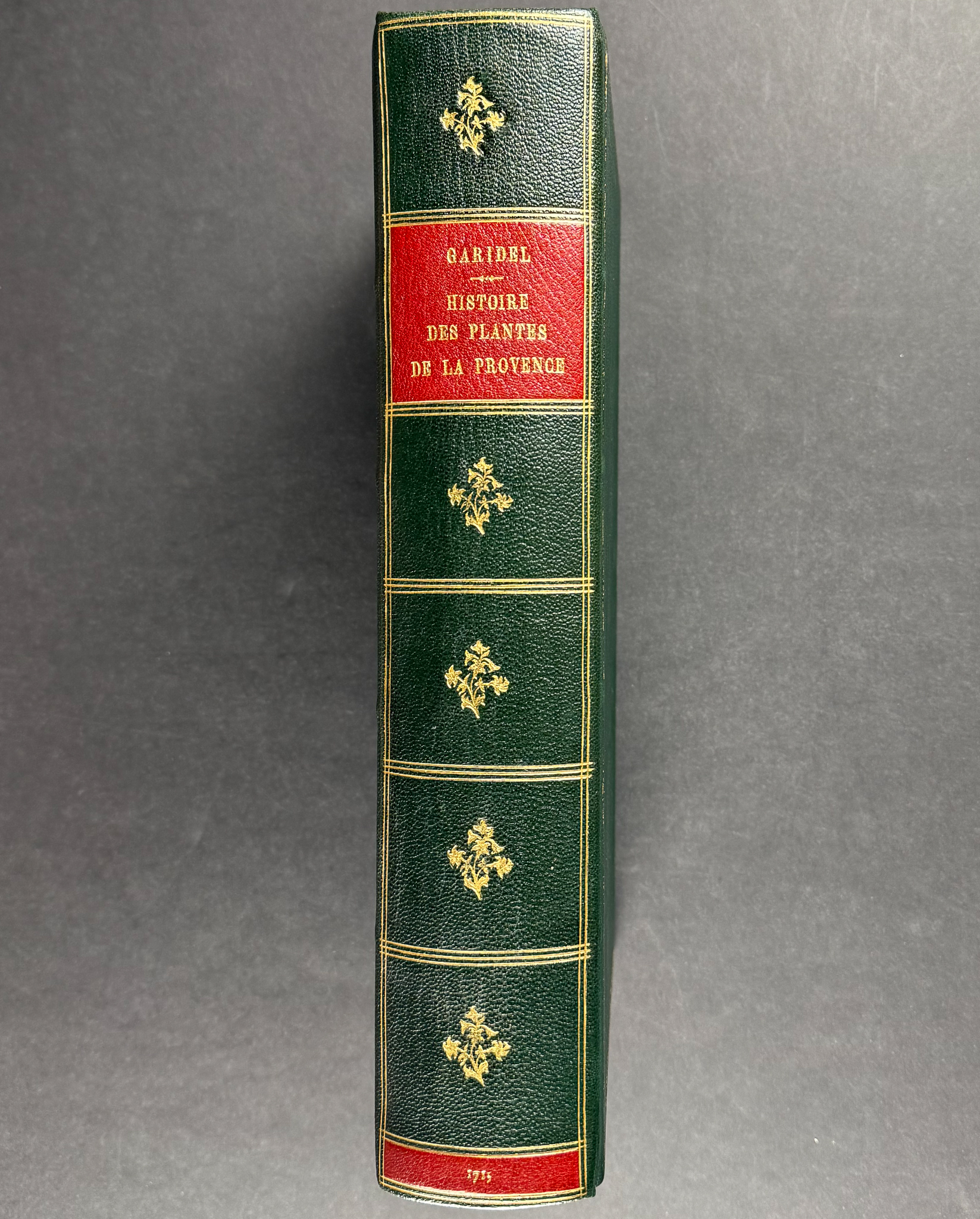 Garidel's Histoire des plantes - Volume with 100 Hand-colored Botanical Engravings
