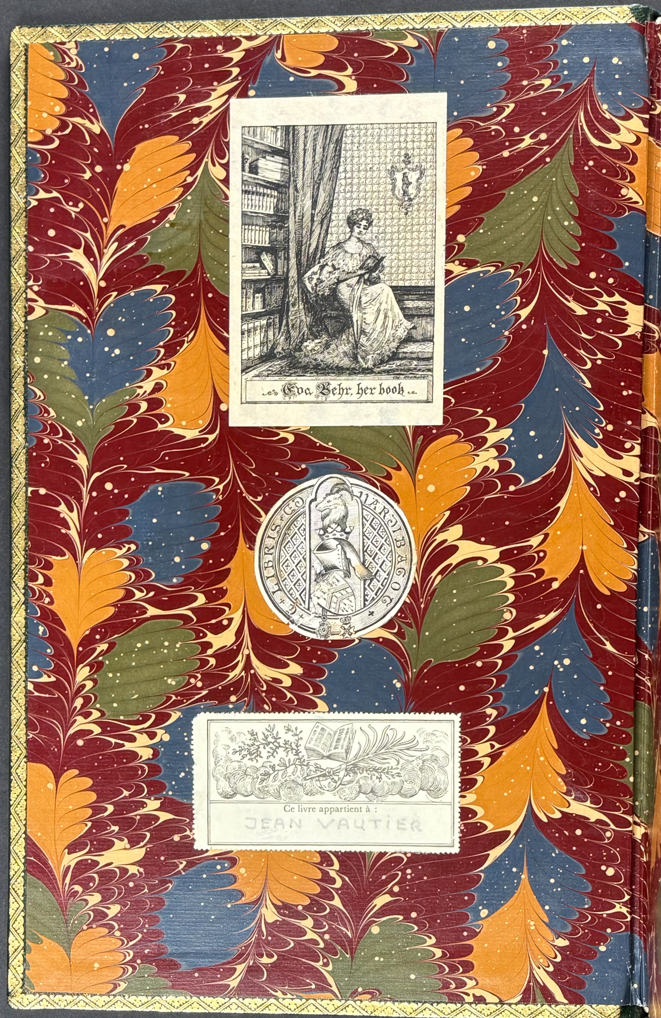 Garidel's Histoire des plantes - Volume with 100 Hand-colored Botanical Engravings
