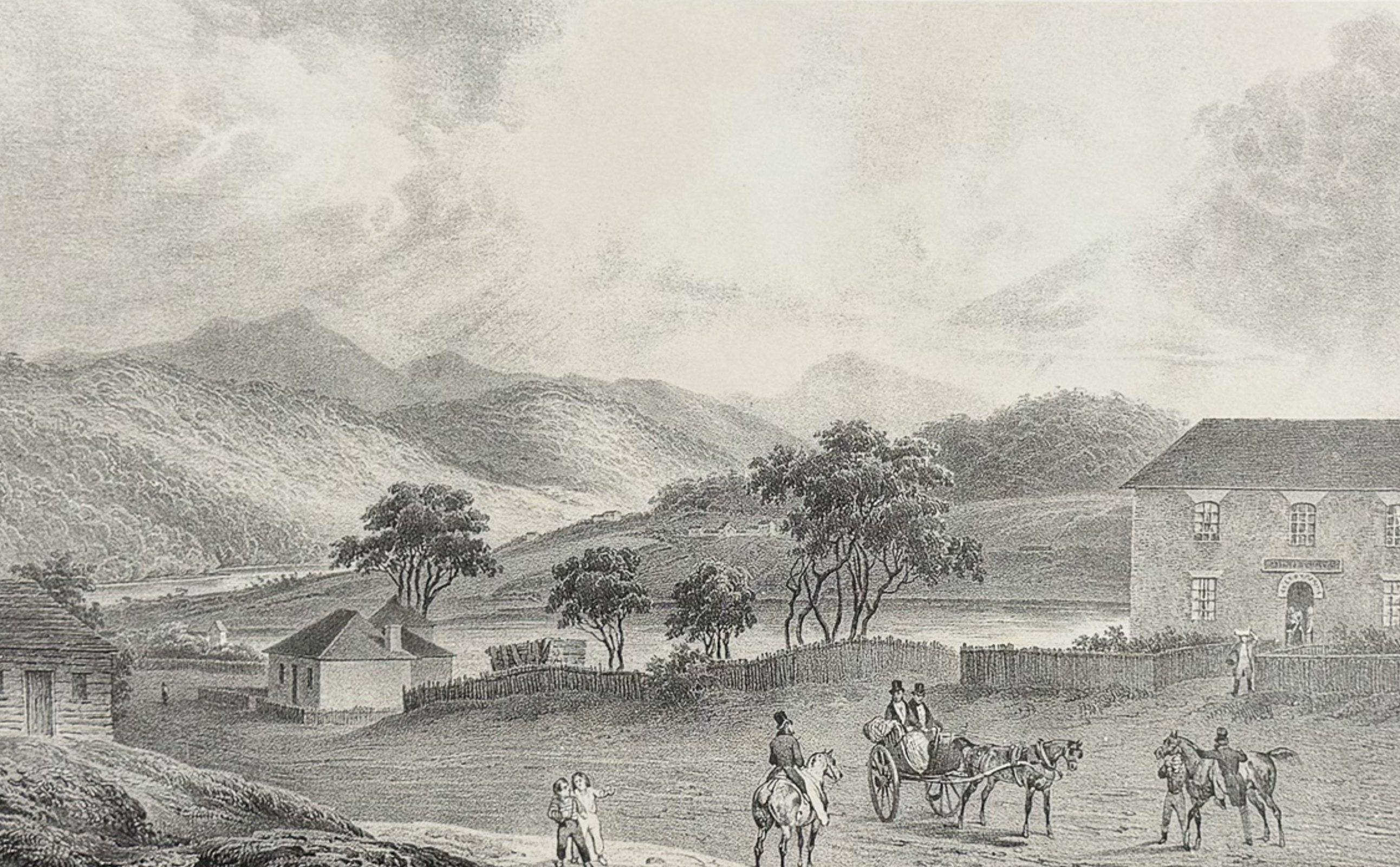 Dumont D'Urville, Australia - Elizabeth Town, Tasmania; Vue d'Elisabeth-Town (Ile Van Diemen) [New Holland]. 165