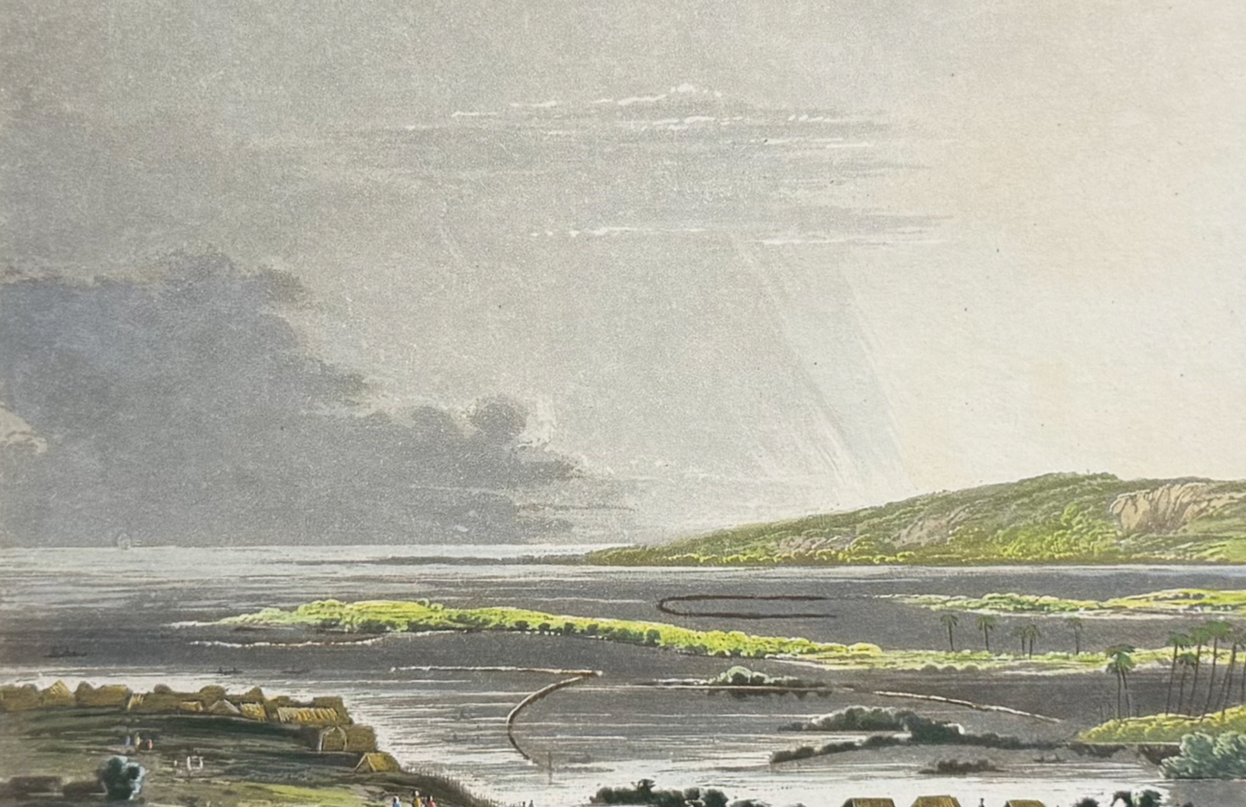 Byron, Hawaii - Fish Ponds at Honoruru, Oahu (Honolulu, Sandwich Islands)