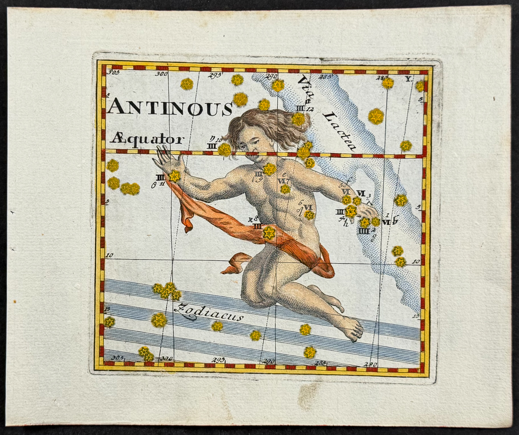 Thomas - Constellation or Celestial Chart of Antinous