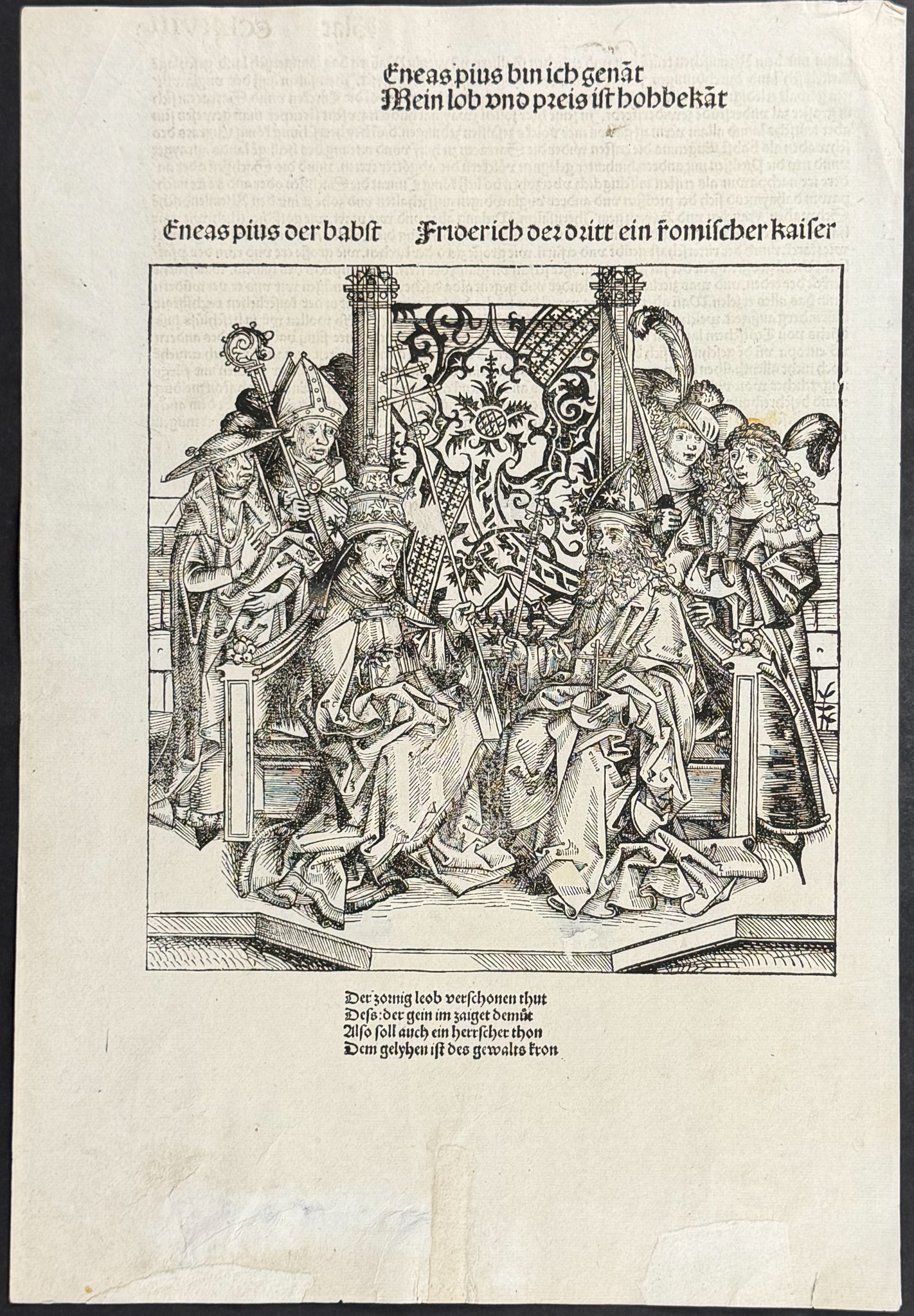 Schedel, pub. 1493 - Frederic III or Frederick the Fat, Holy Roman Emperor