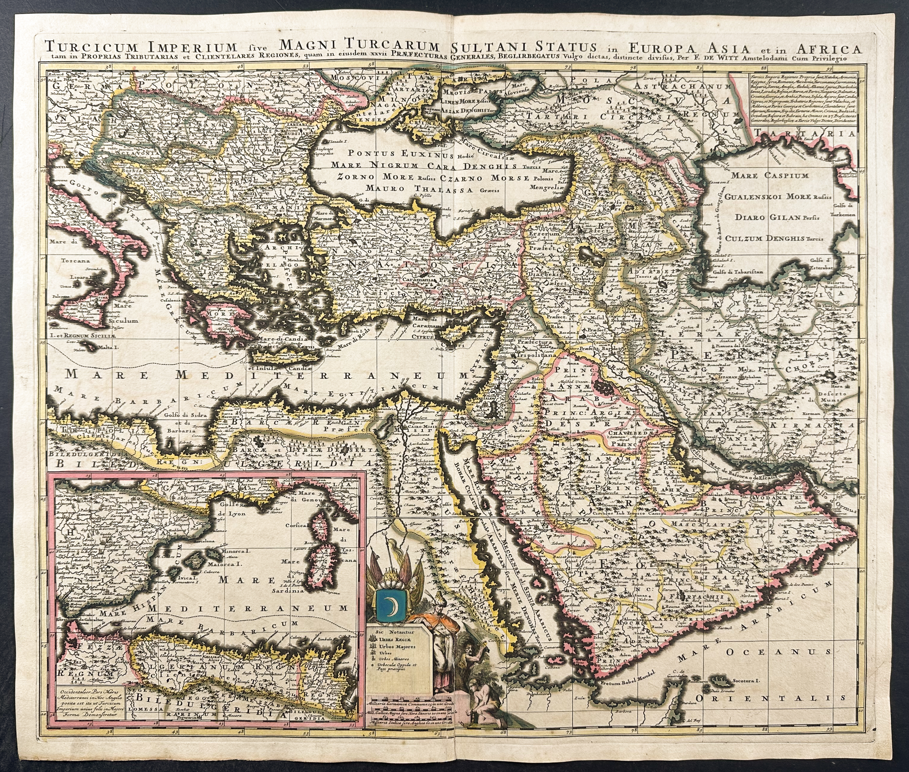 De Wit - Map of the Ottoman Empire