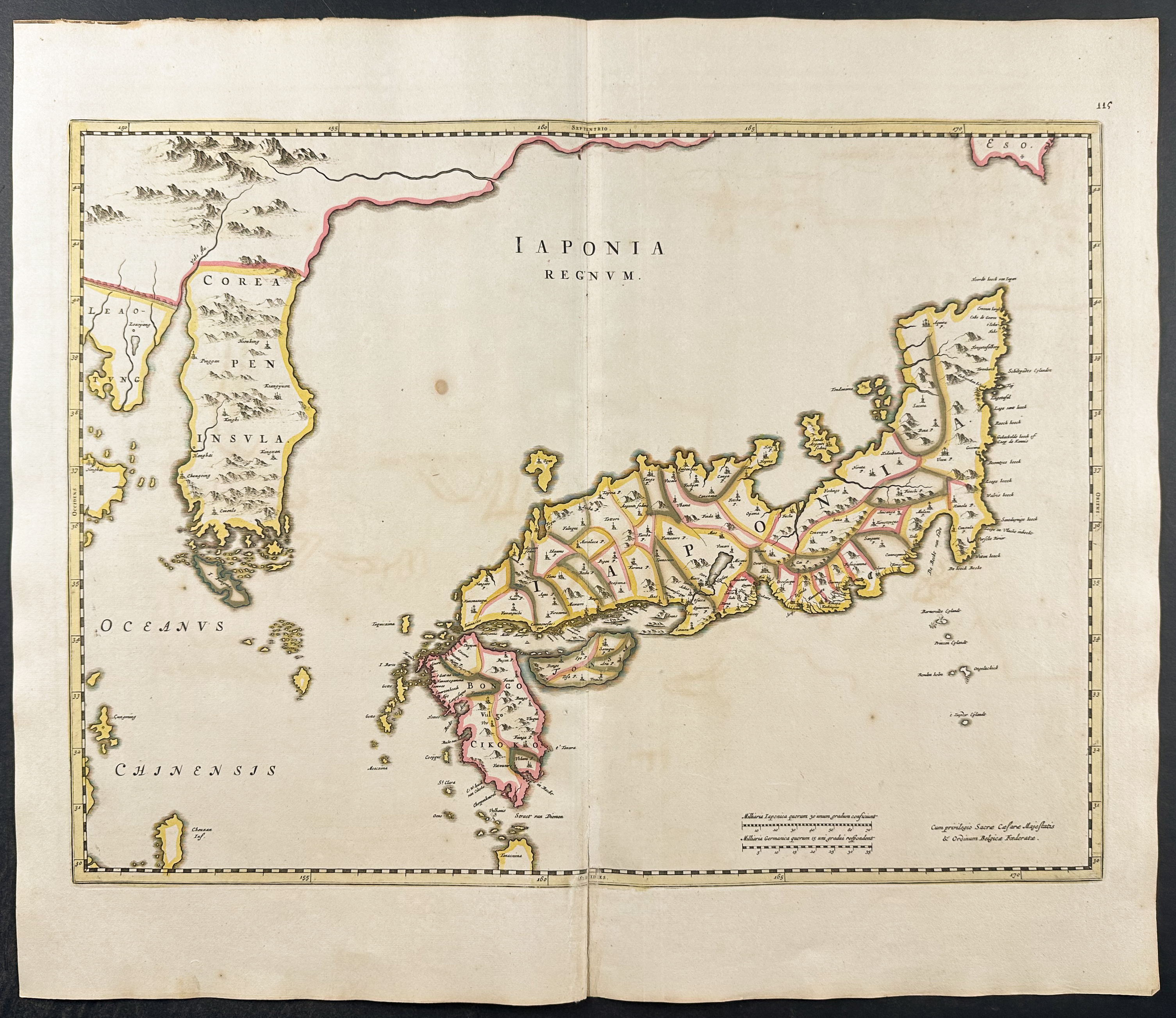 De Wit - Map of Japan