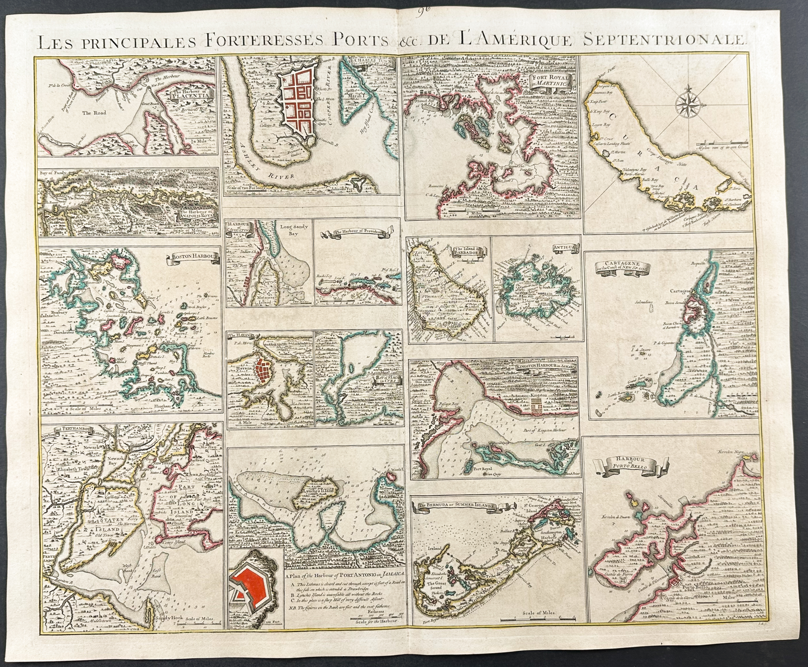 De L'Isle - Principal Forts and Ports of America