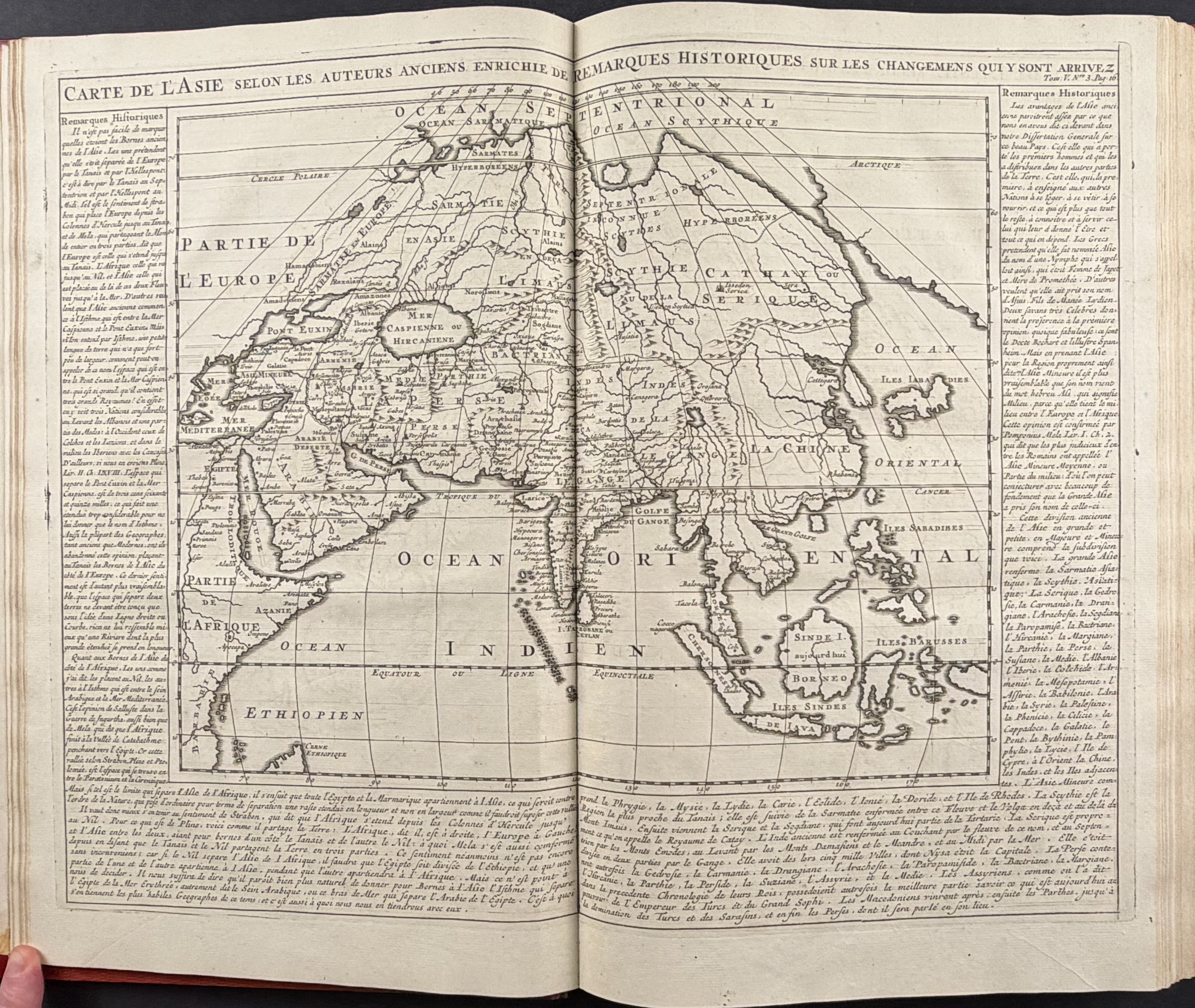 Chatelain's Atlas Historique - Volume 5 with 52 Engravings of Asia