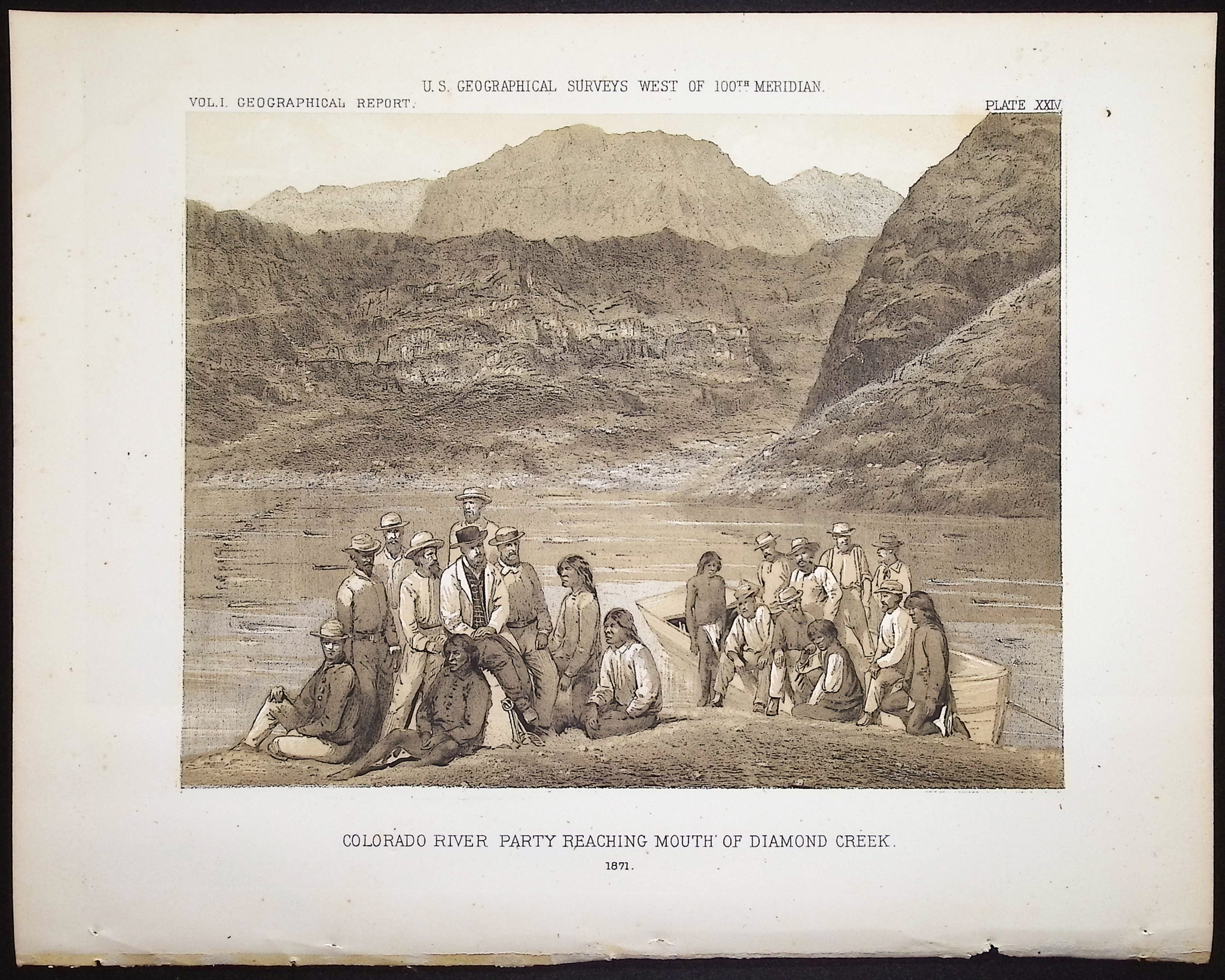 Emory & Wheeler - 6 Prints of Native Americans & American West