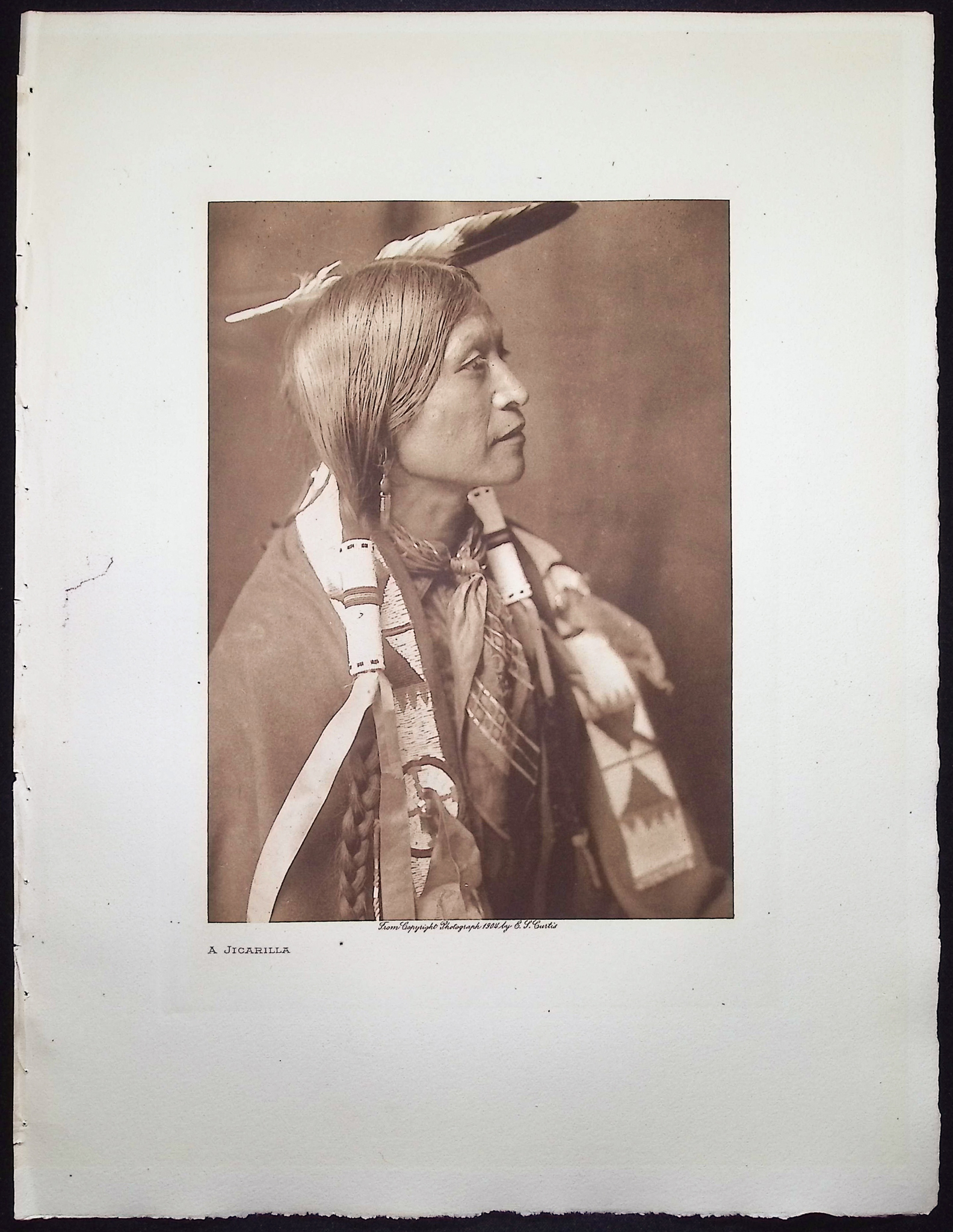 Edward Curtis - A Jicarilla