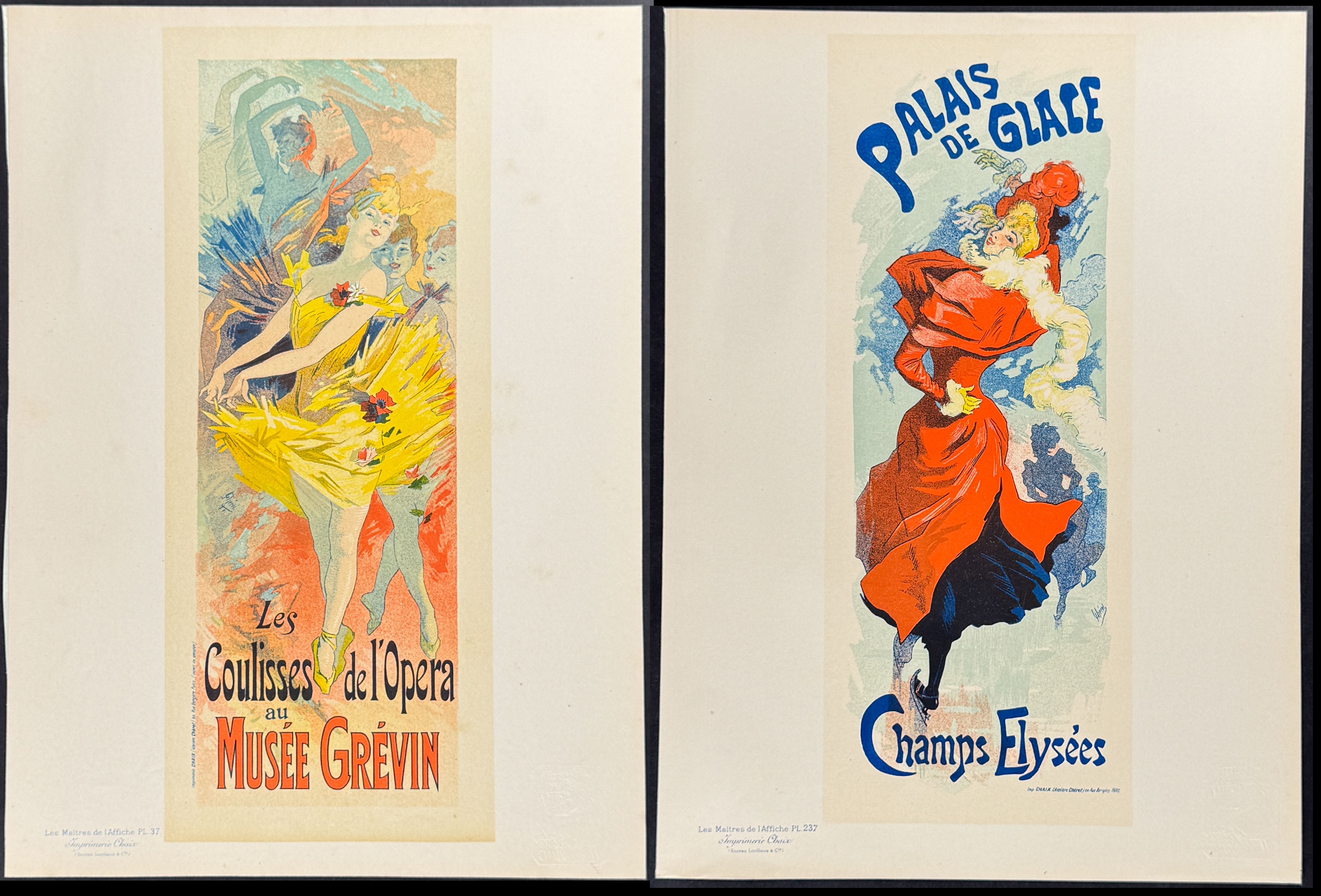 Maitres Affiches - 5 Poster Lithographs