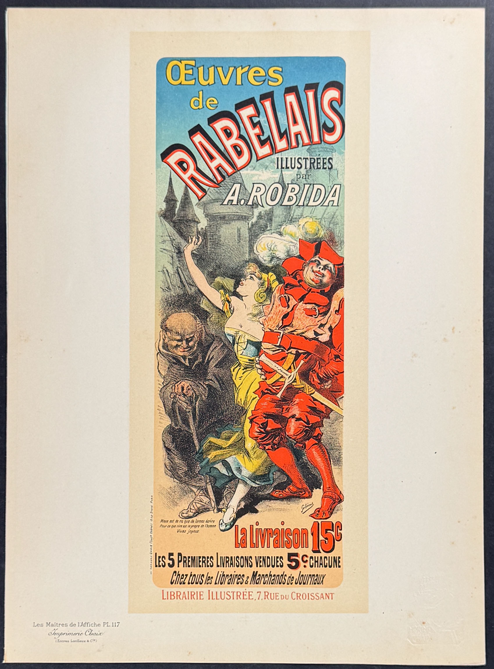 Maitres Affiches - 5 Poster Lithographs