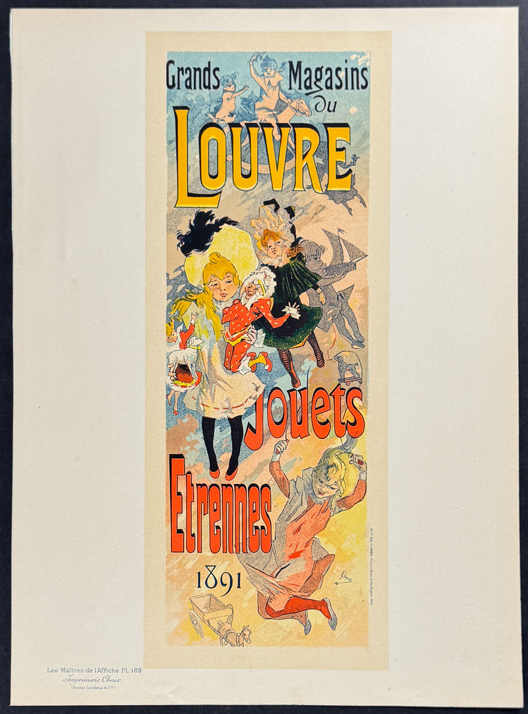 Maitres Affiches - 5 Poster Lithographs