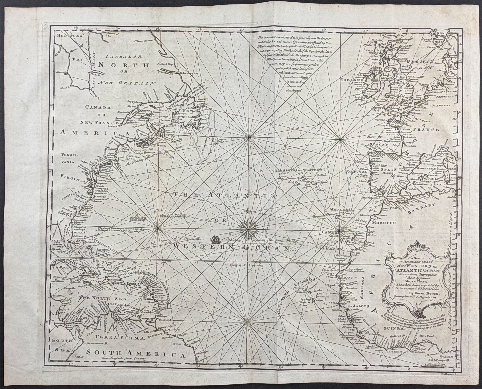 Harris - Map of the Atlantic Ocean