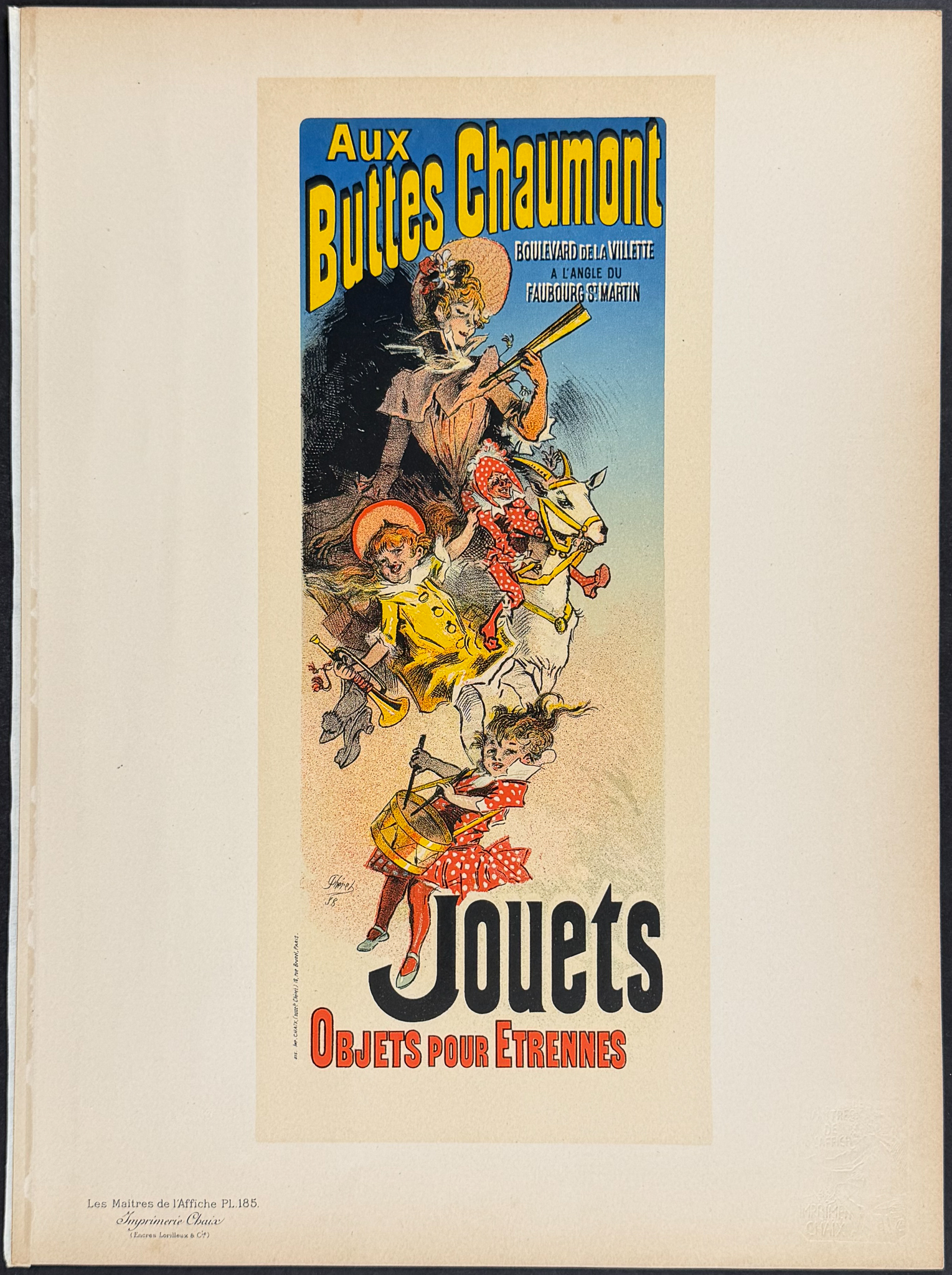 Maitres Affiches after Cheret - 6 Poster Lithographs
