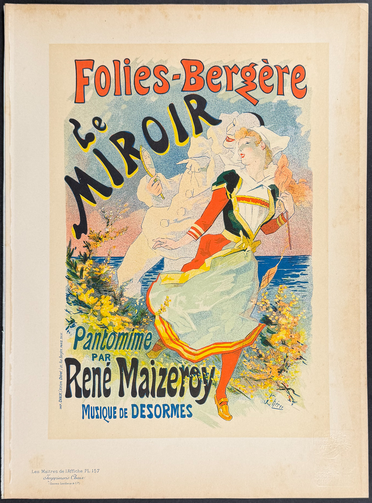Maitres Affiches after Cheret - 6 Poster Lithographs