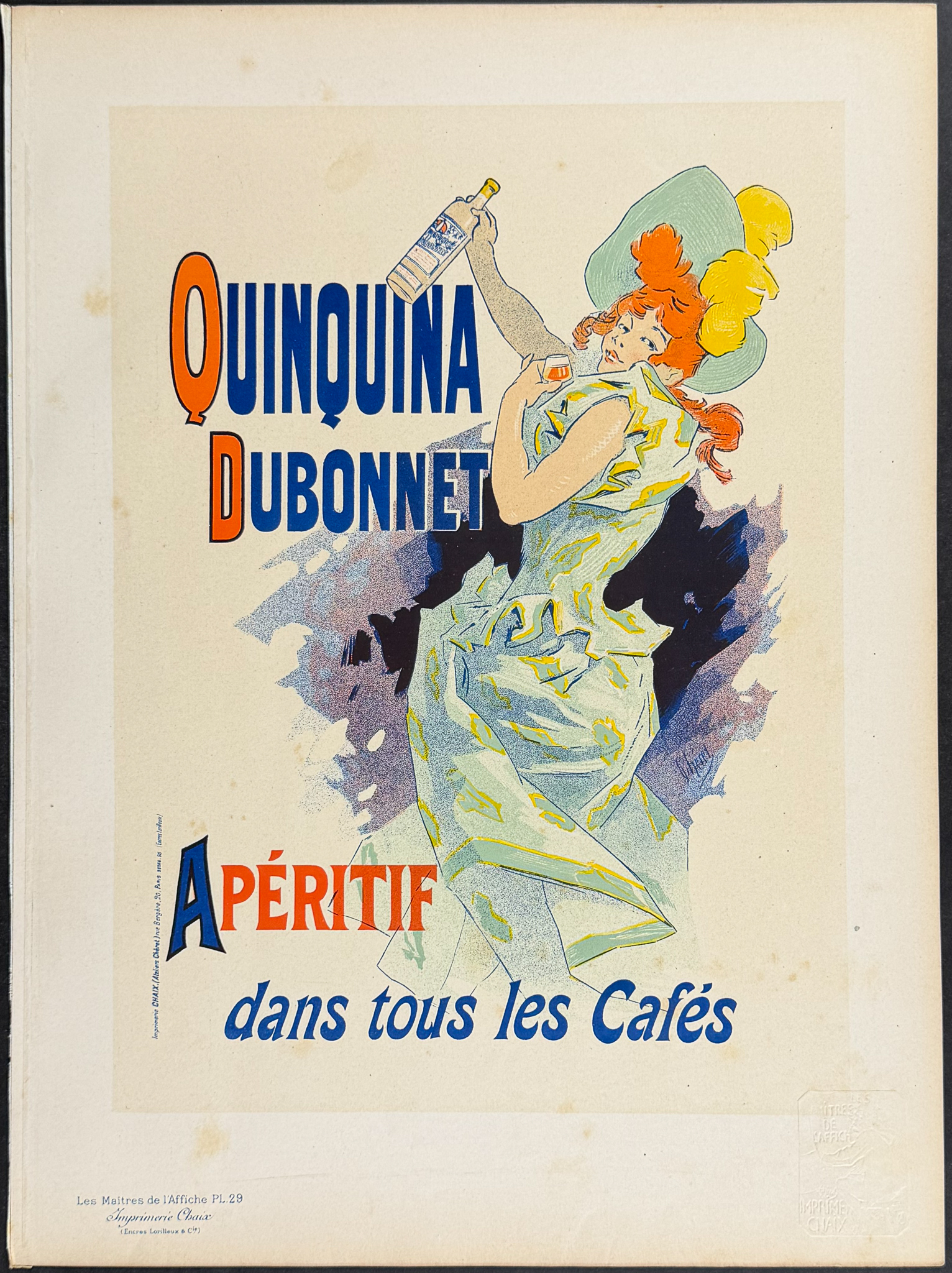 Maitres Affiches after Cheret - 6 Poster Lithographs