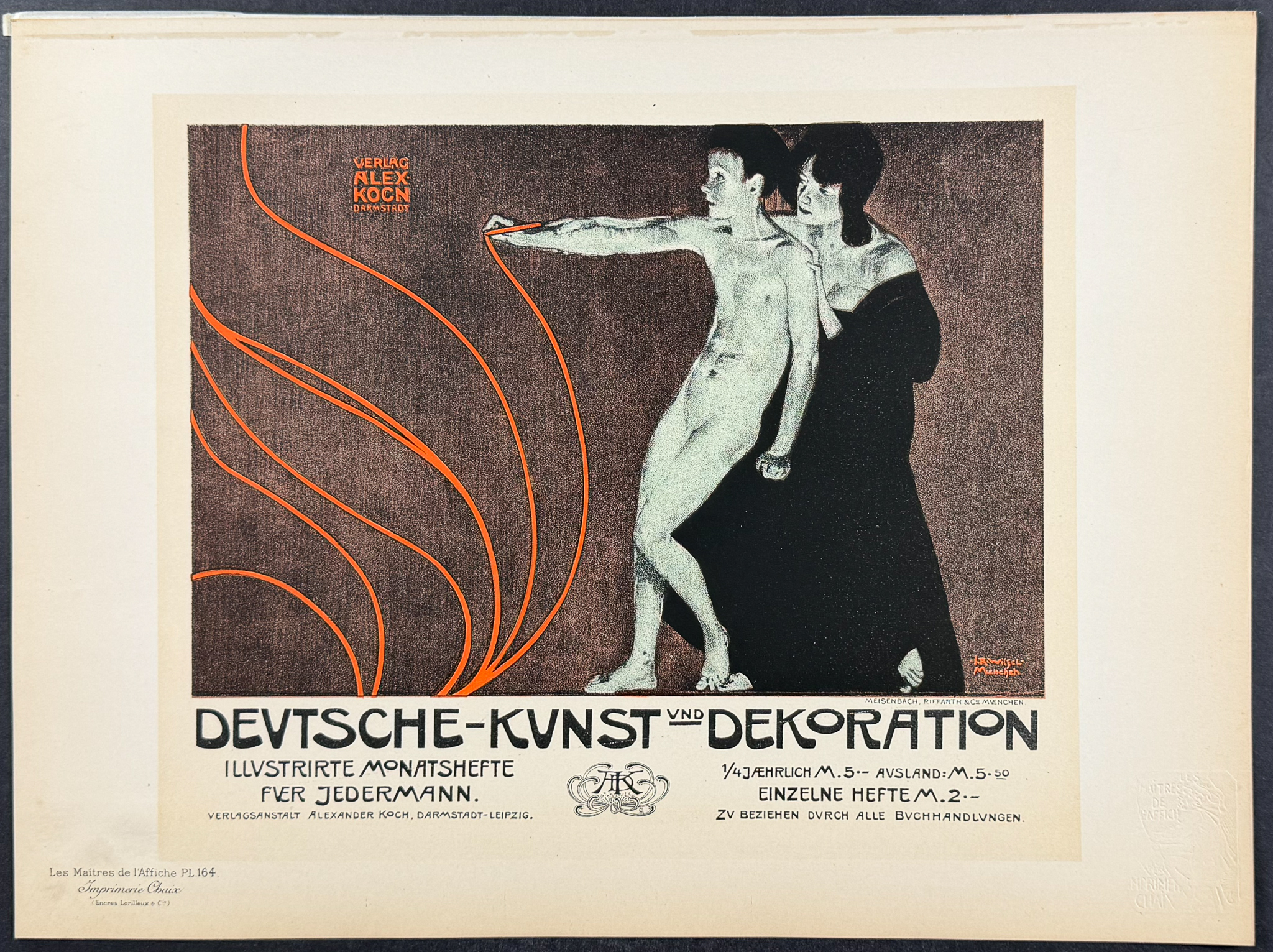 Maitres Affiches after Cheret - 8 Poster Lithographs