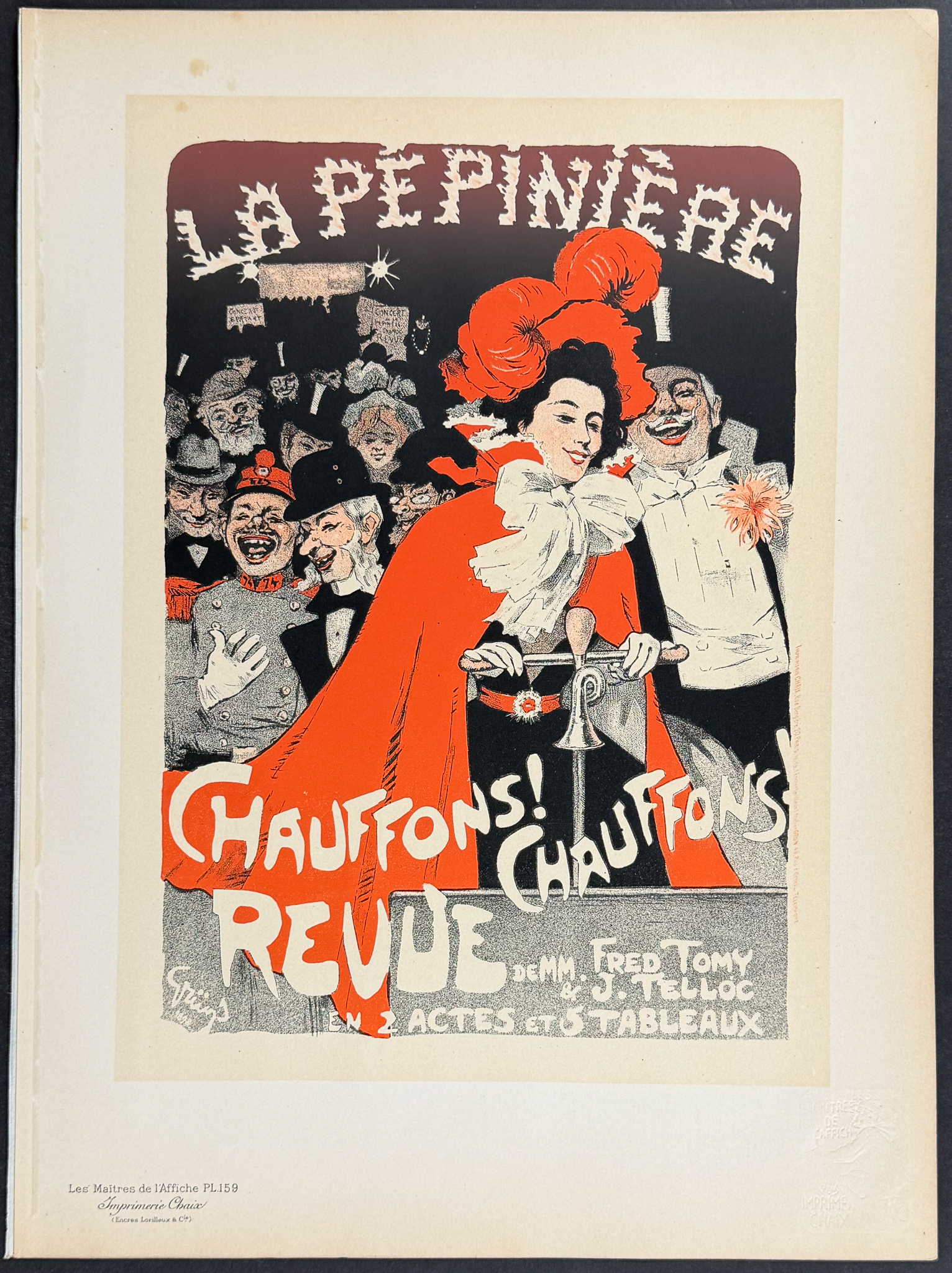 Maitres Affiches after Cheret - 8 Poster Lithographs