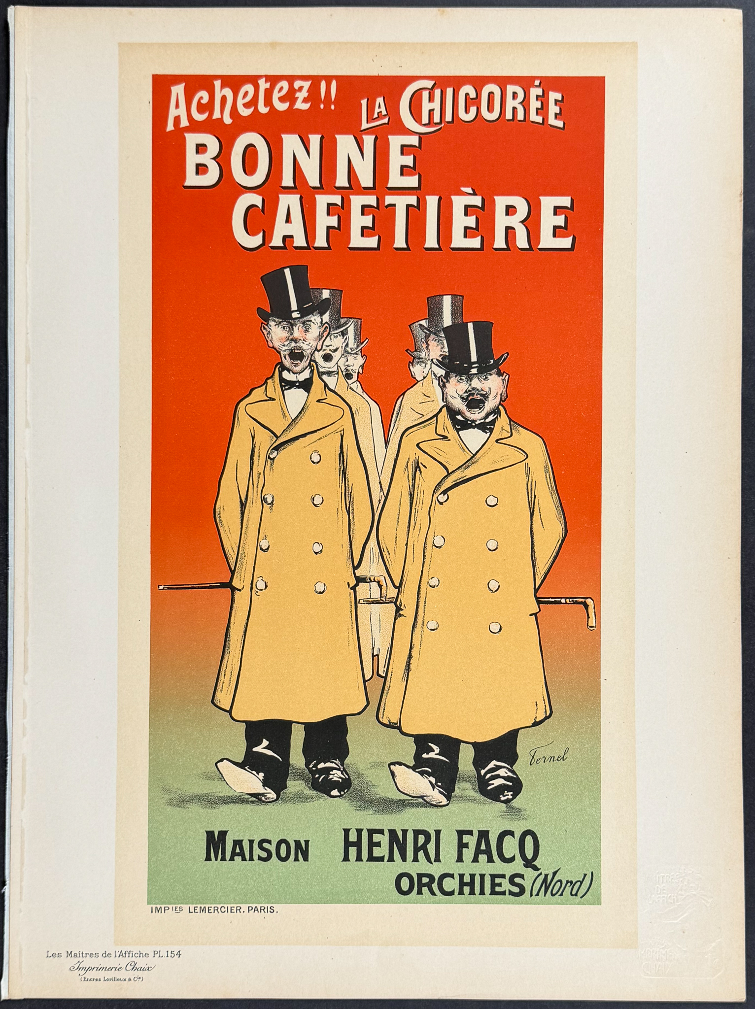 Maitres Affiches after Cheret - 8 Poster Lithographs