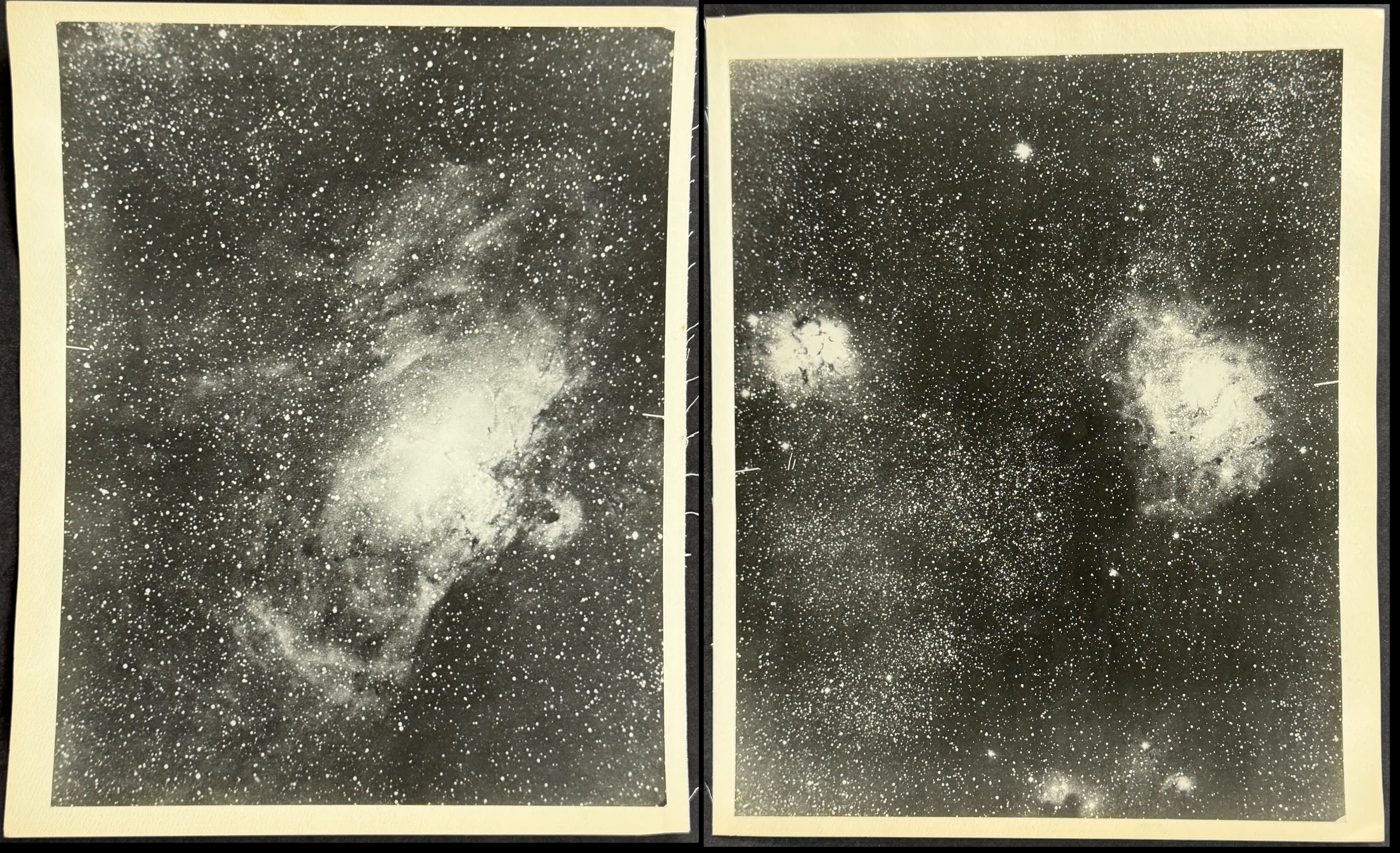 Fessenkov & Rozhovsky - 4 Gasous Dust Nebulae Photographs