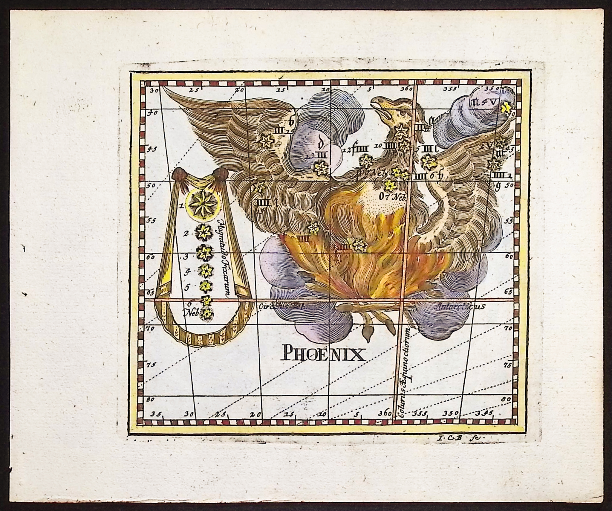 Thomas - Constellation or Celestial Chart of Phoenix