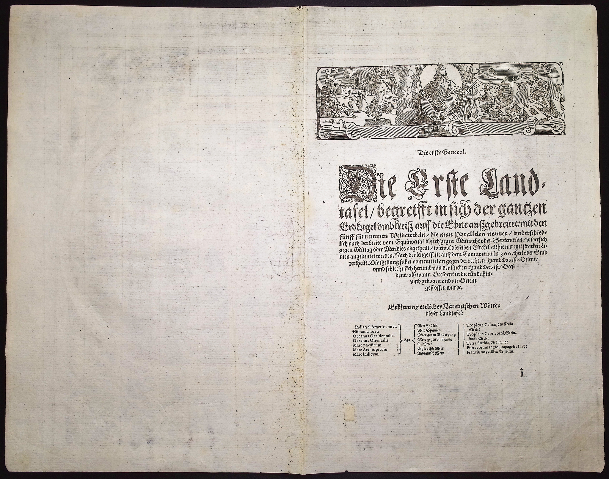 Munster, pub. 1592 - Map of the World (With the Americas)